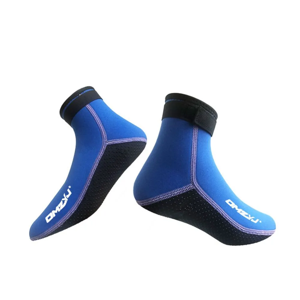 1Pair 3mm Neoprene Beach Swimming Diving Socks Water Sport Anti Slip Warming Shoes Swim Surfing Diving Surfing Socks Beach Boots