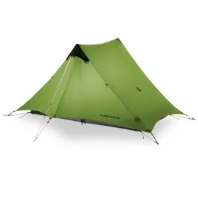 2 Person Outdoor Ultralight Camping Tent 3 Season Professional 15D Silnylon Rodless Tent