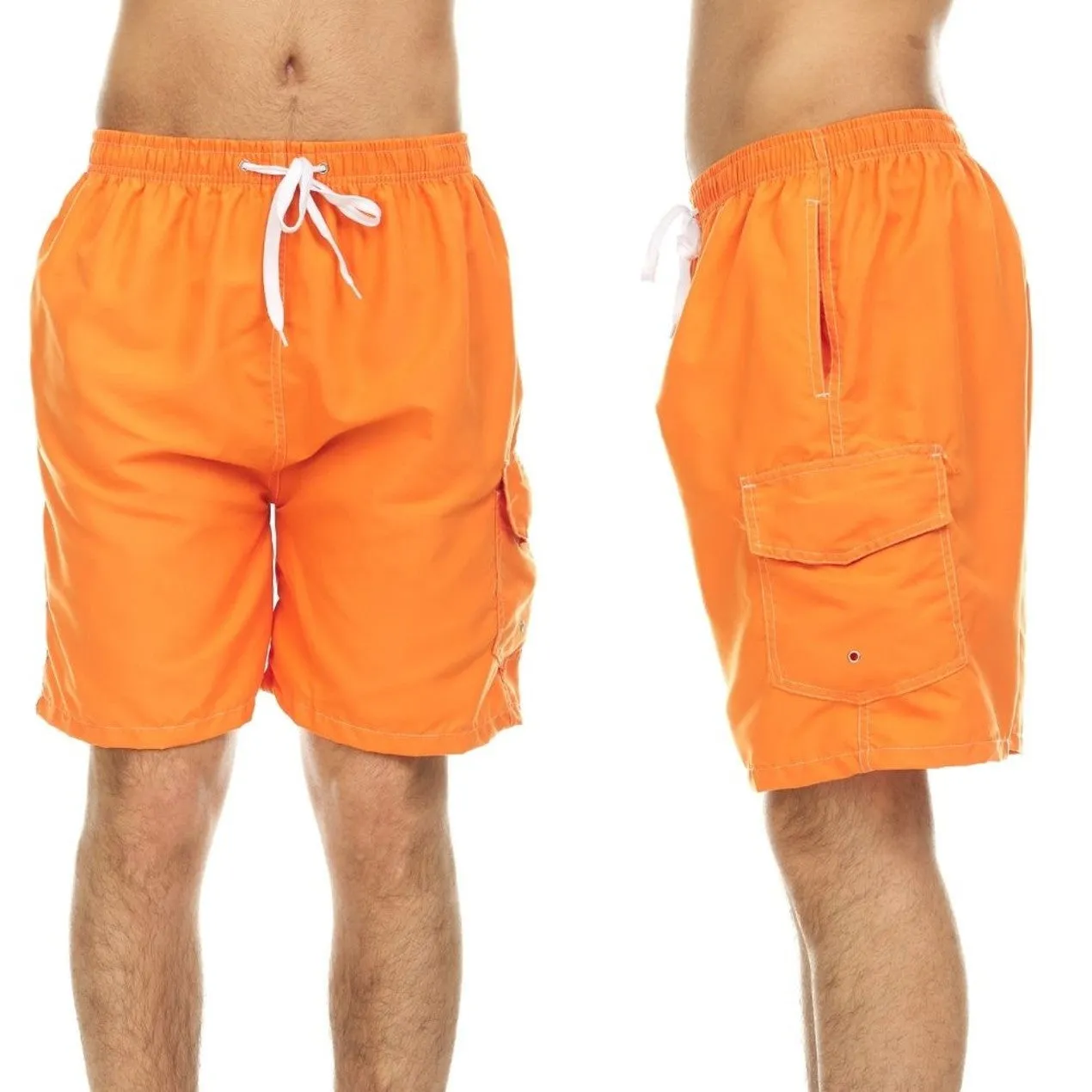 3-Pack: Men's Quick-Dry Swim Shorts