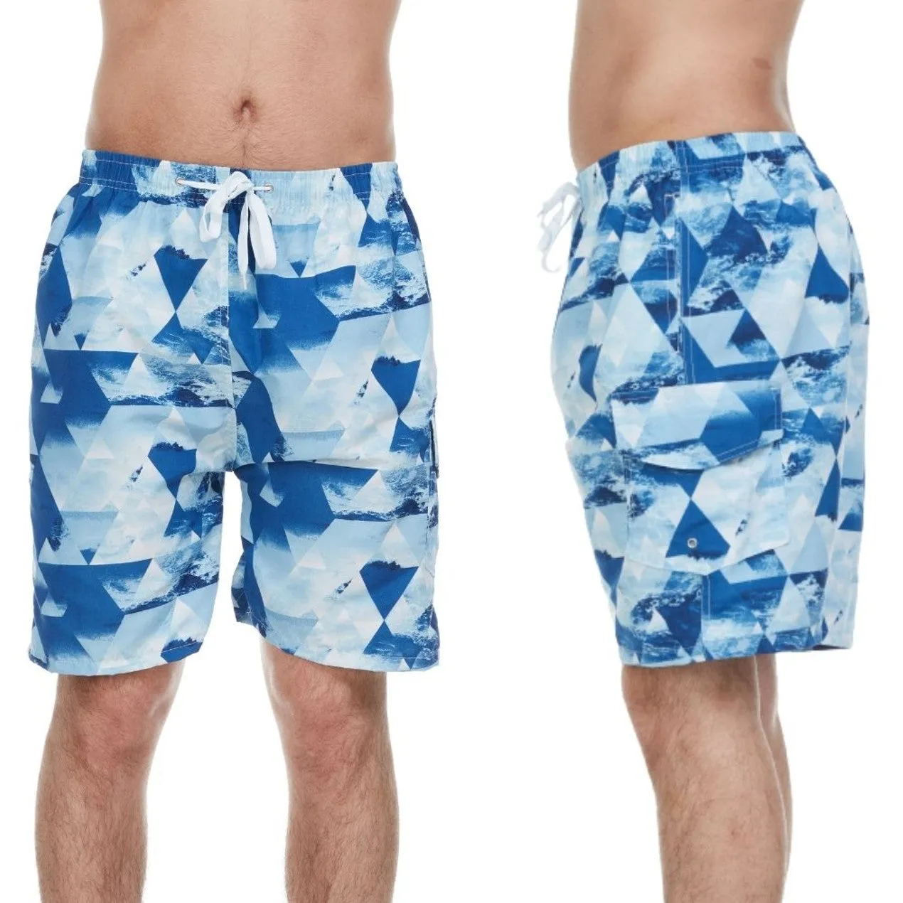 3-Pack: Men's Quick-Dry Swim Shorts