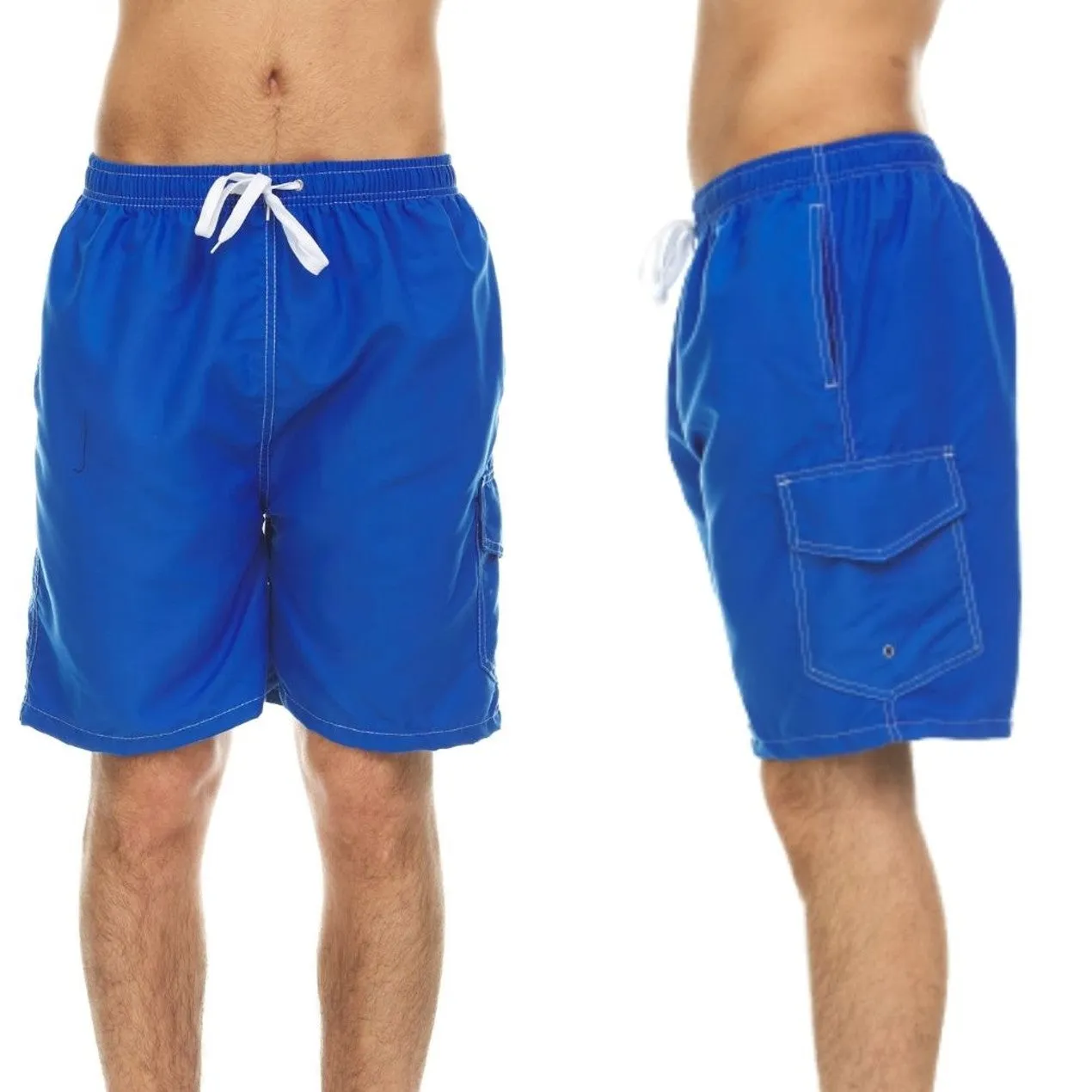 3-Pack: Men's Quick-Dry Swim Shorts