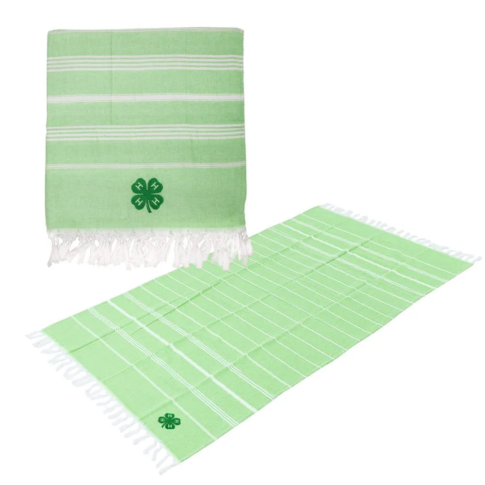 4-H Clover Quick Dry Beach Towel