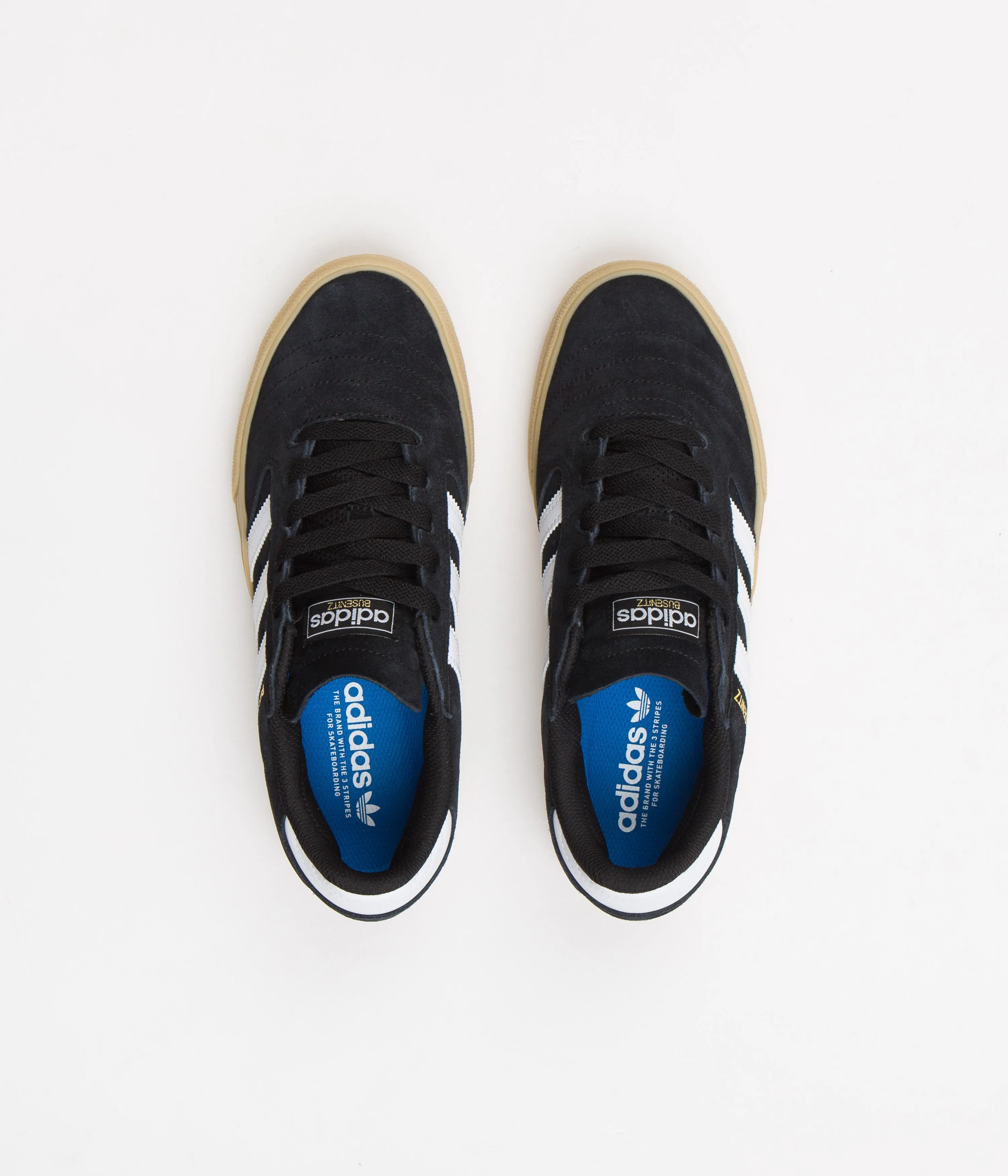 Adidas Busenitz Vulc II Shoes - Core Black / FTWR White / Gum3