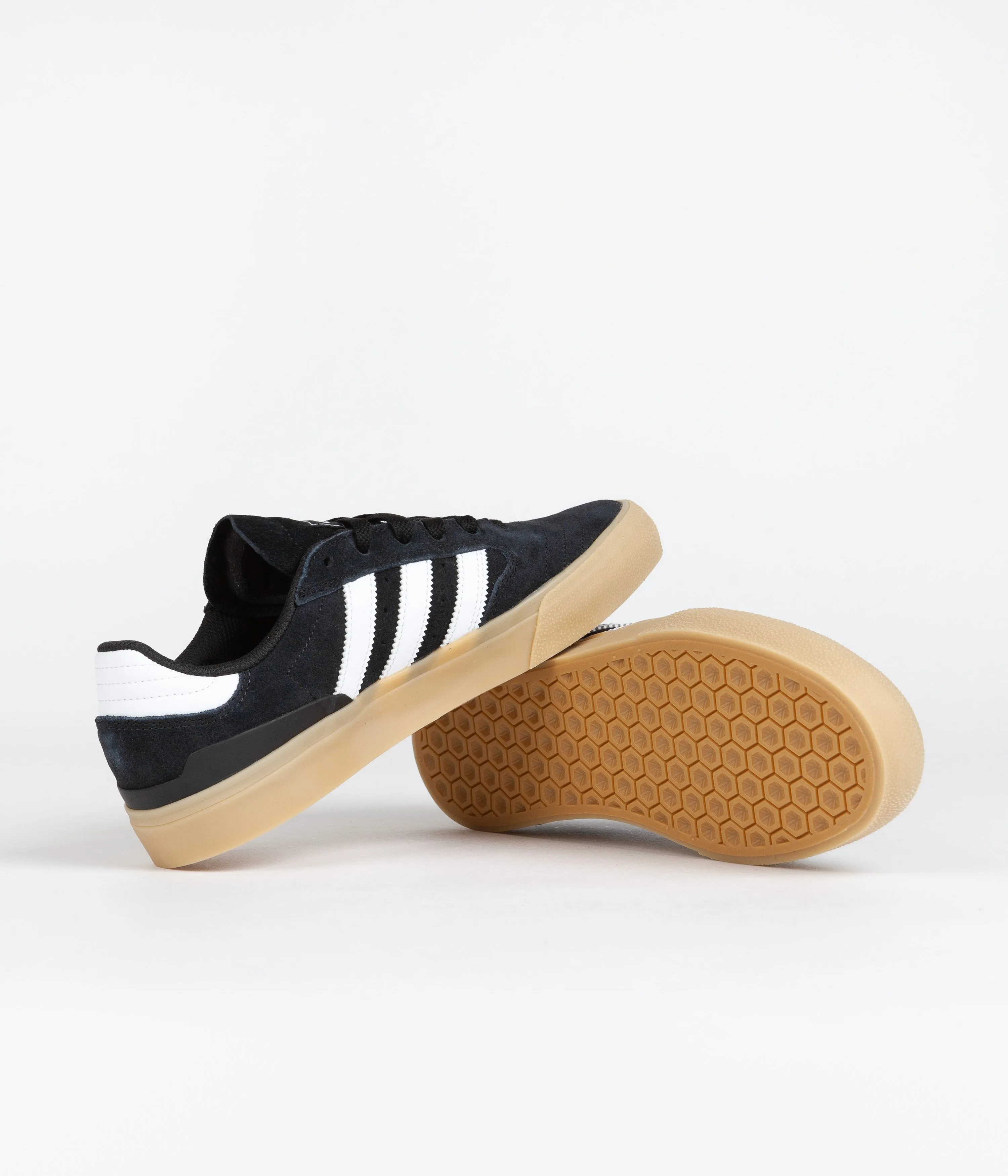 Adidas Busenitz Vulc II Shoes - Core Black / FTWR White / Gum3