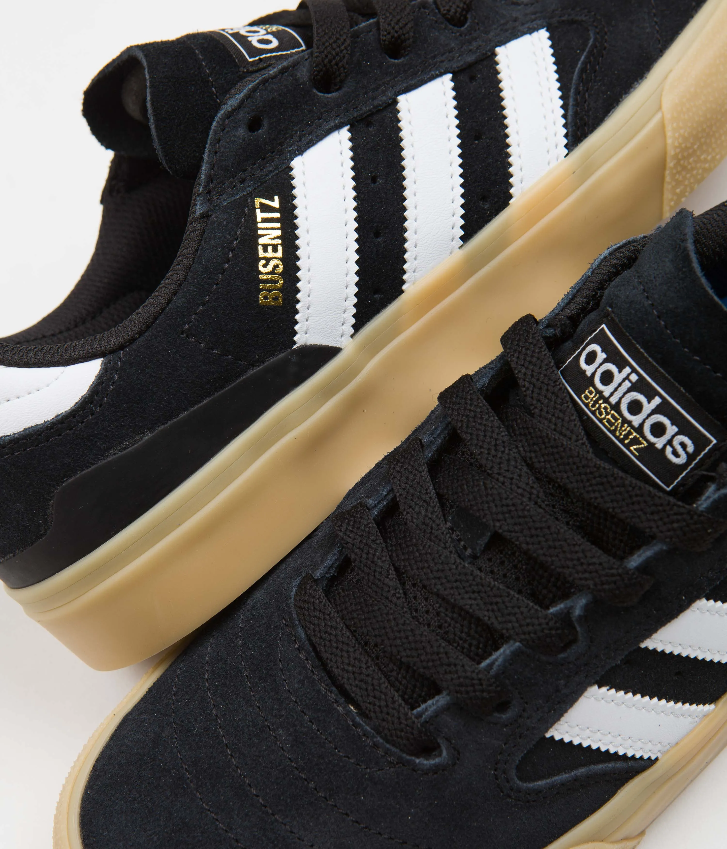 Adidas Busenitz Vulc II Shoes - Core Black / FTWR White / Gum3