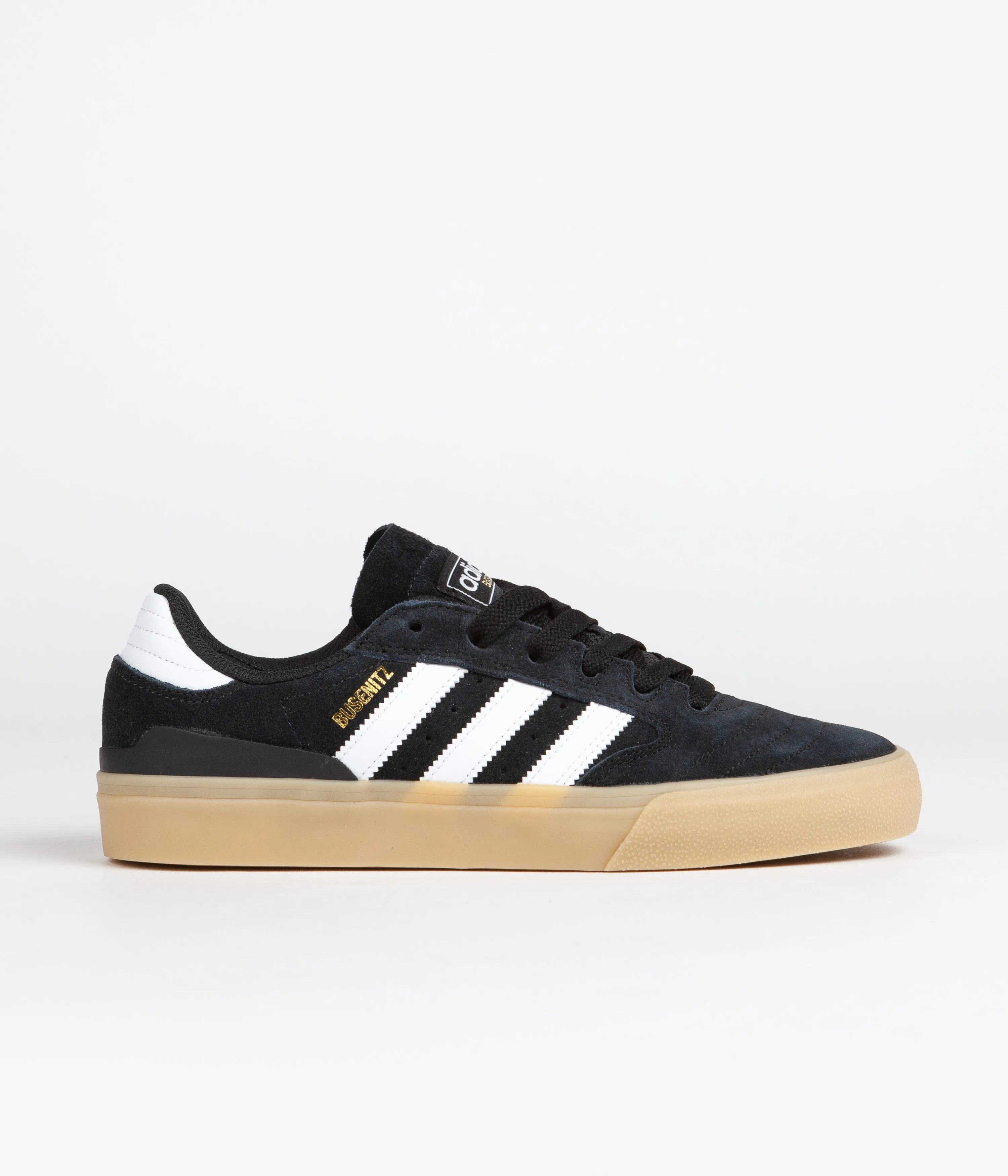 Adidas Busenitz Vulc II Shoes - Core Black / FTWR White / Gum3