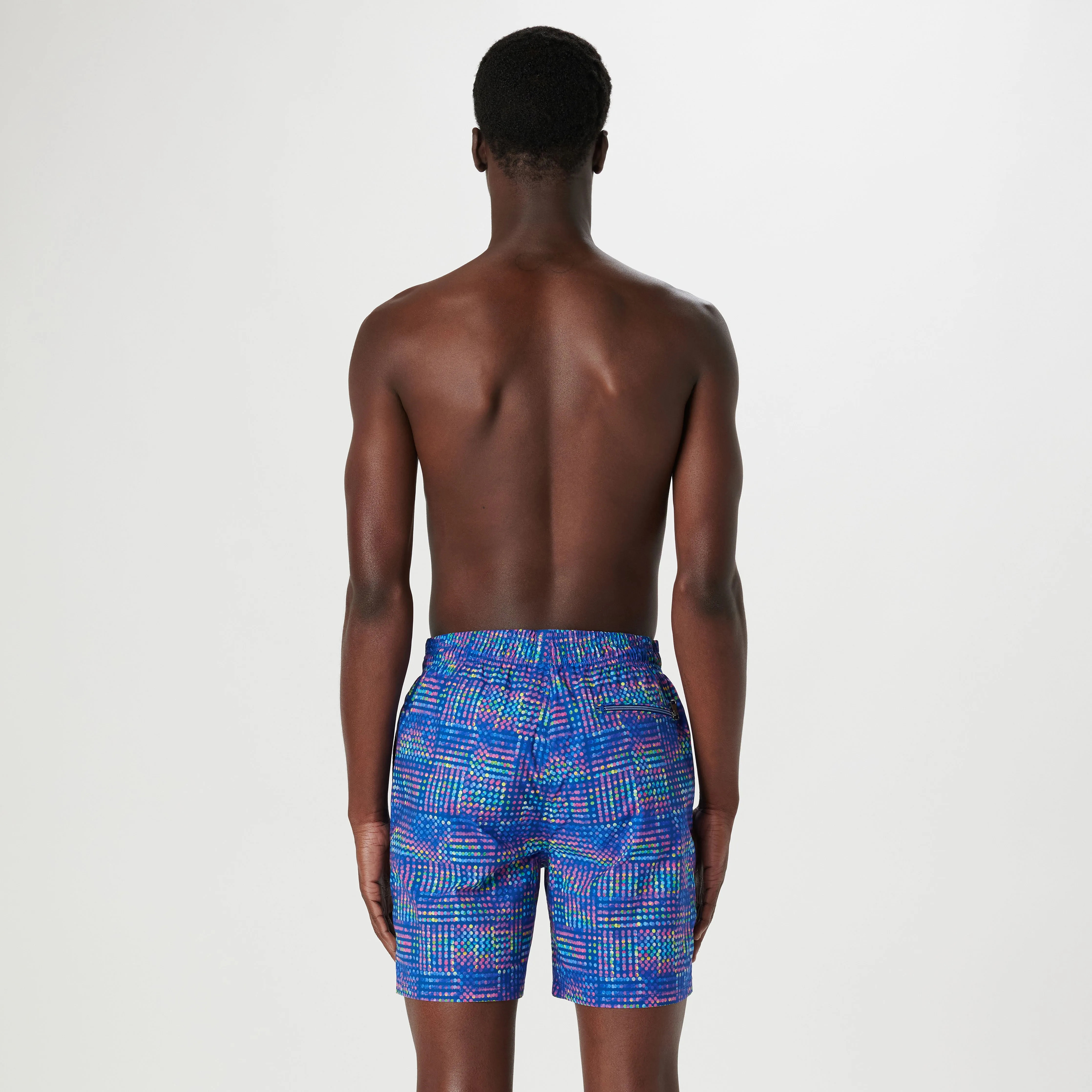 Adrian Geometric Swim Trunks