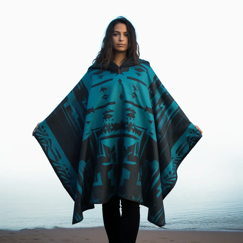 Adult Hooded Beach Poncho Towel