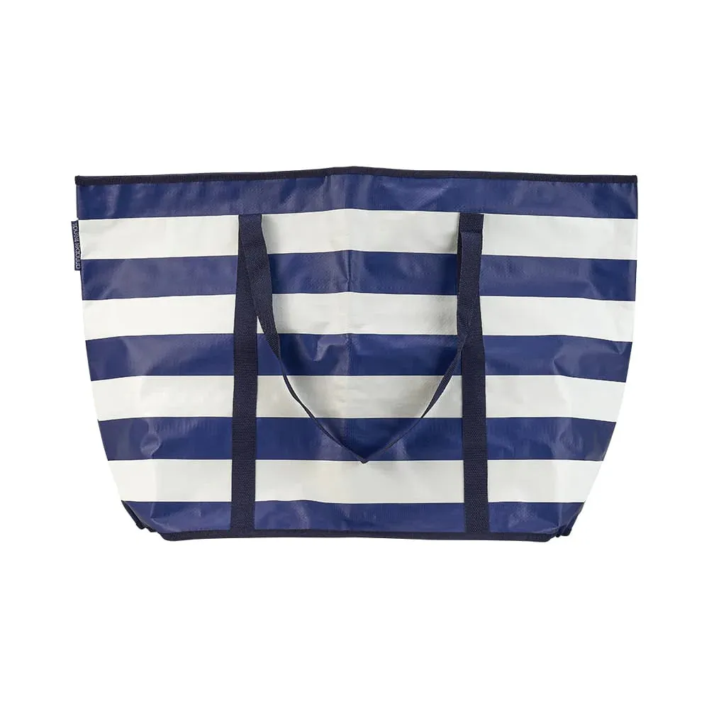 Annabel Trends Beach Bag NAVY STRIPE