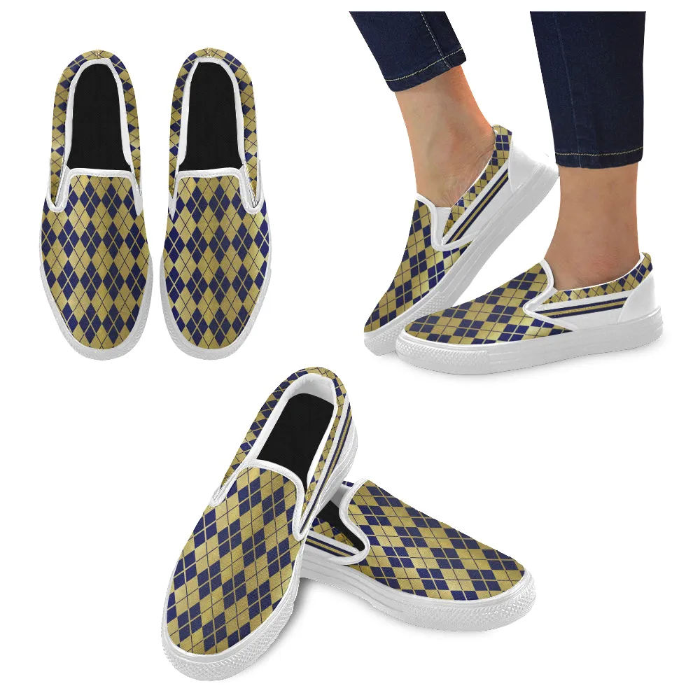 ARLEQUIN LCC  Unusual Slip-on Canvas Shoes