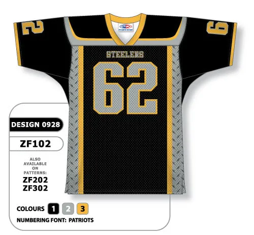 Athletic Knit Custom Sublimated Football Jersey Design 0928