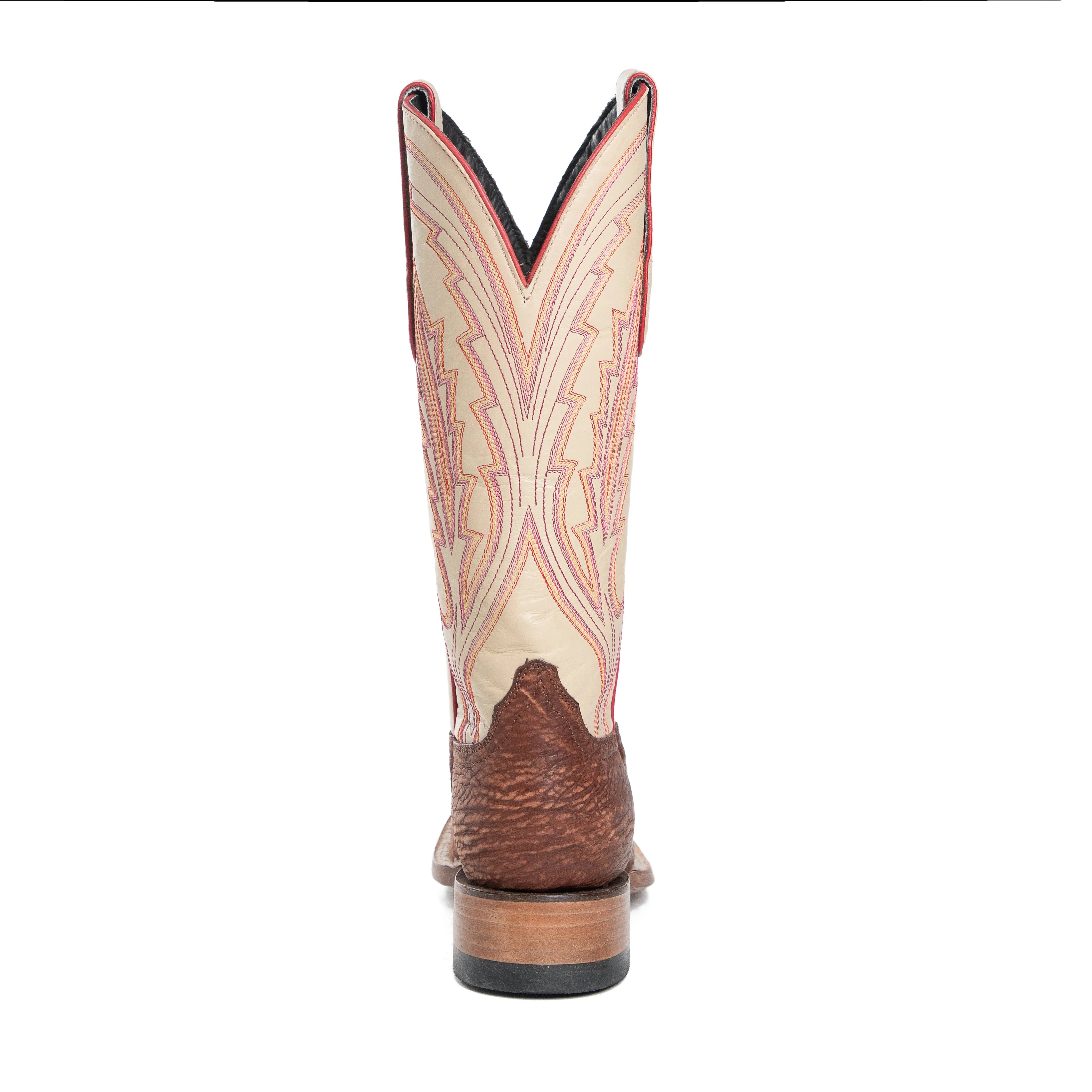 Azulado - Cheyenne Sanded Shark - Square Toe - Wine