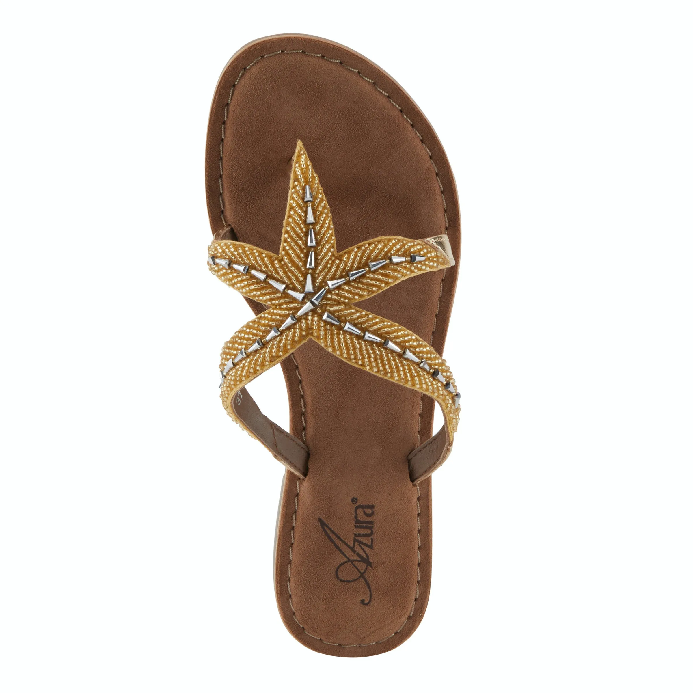 Azura Starry Starfish Leather Sandal