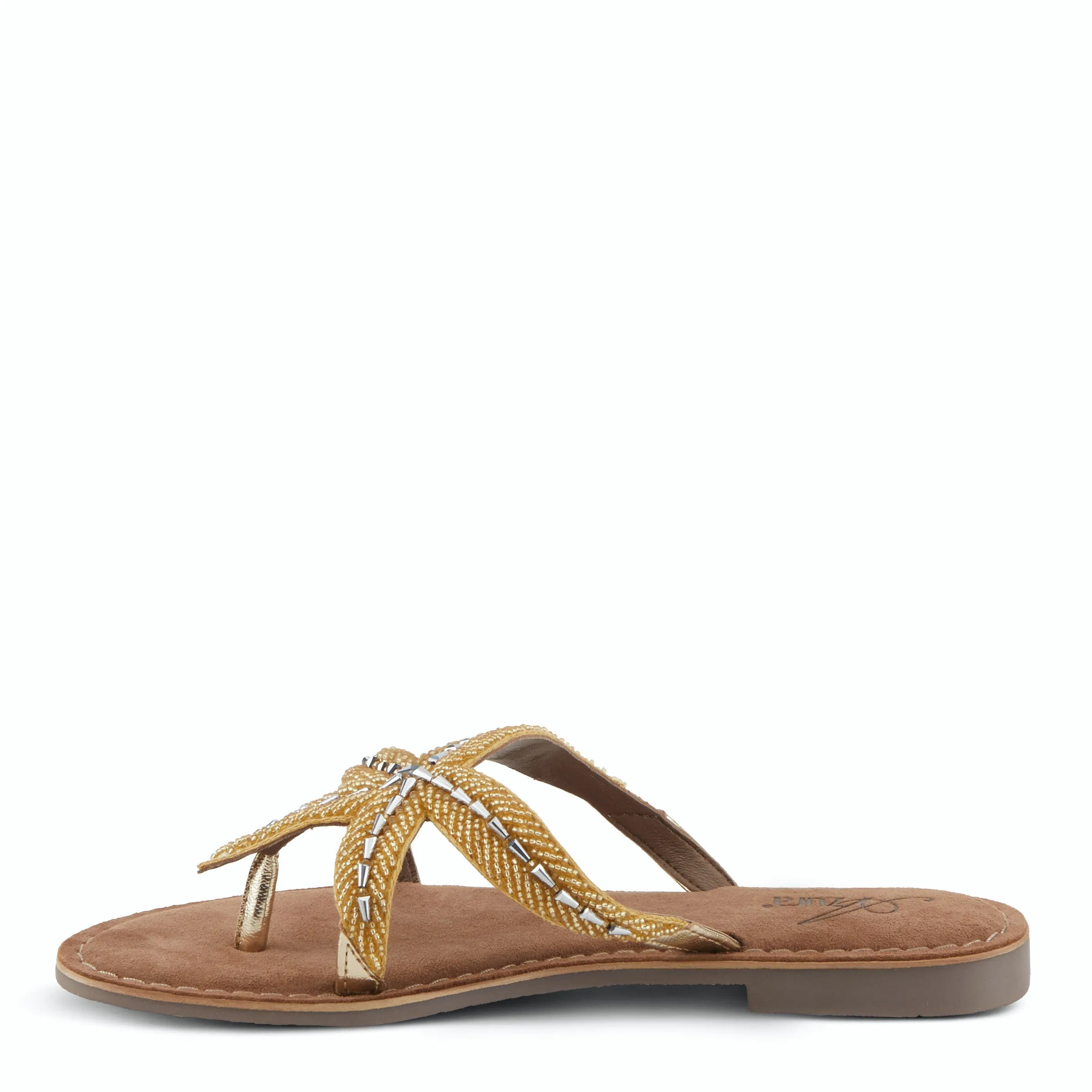 Azura Starry Starfish Leather Sandal