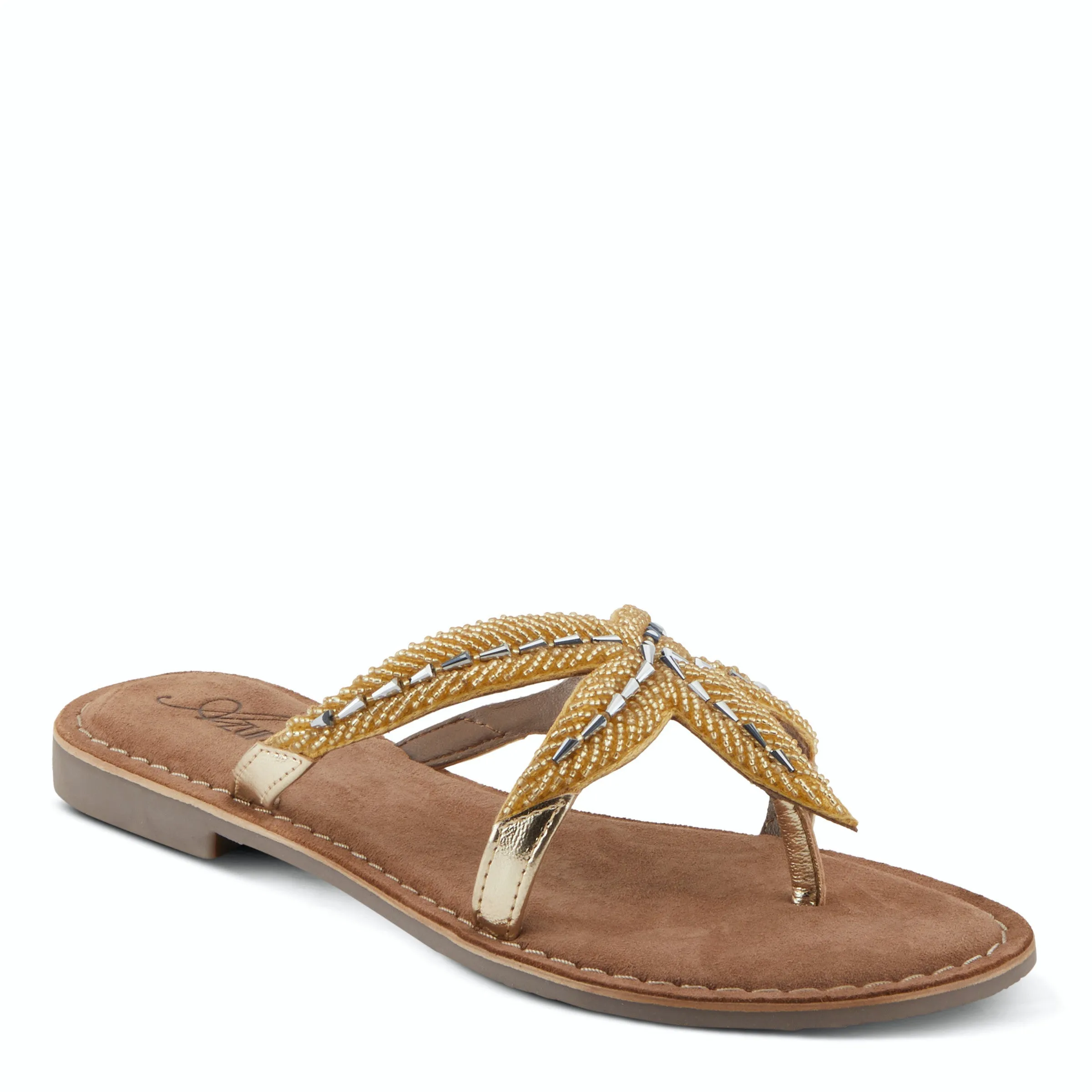 Azura Starry Starfish Leather Sandal