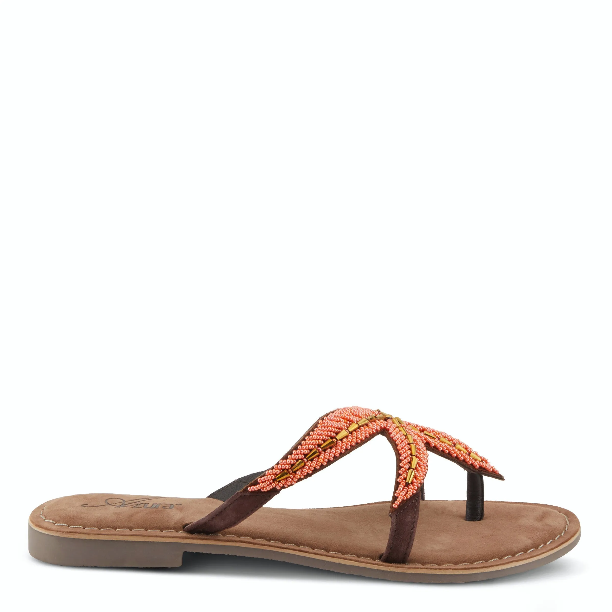 Azura Starry Starfish Leather Sandal