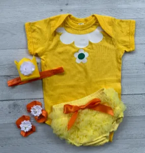 Baby Princess Daisy Girl Costume