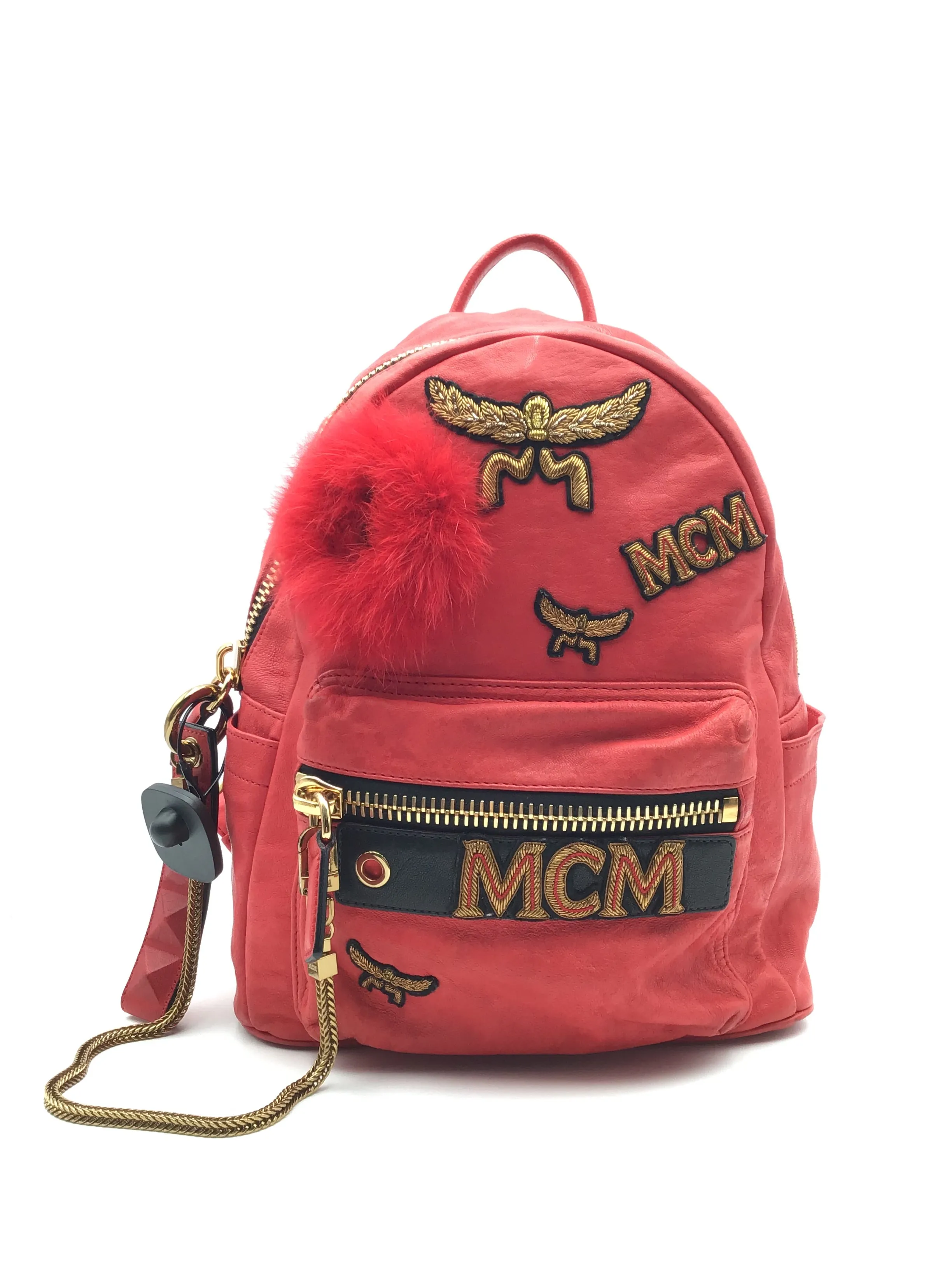 Backpack Luxury Designer Mcm, Size Medium