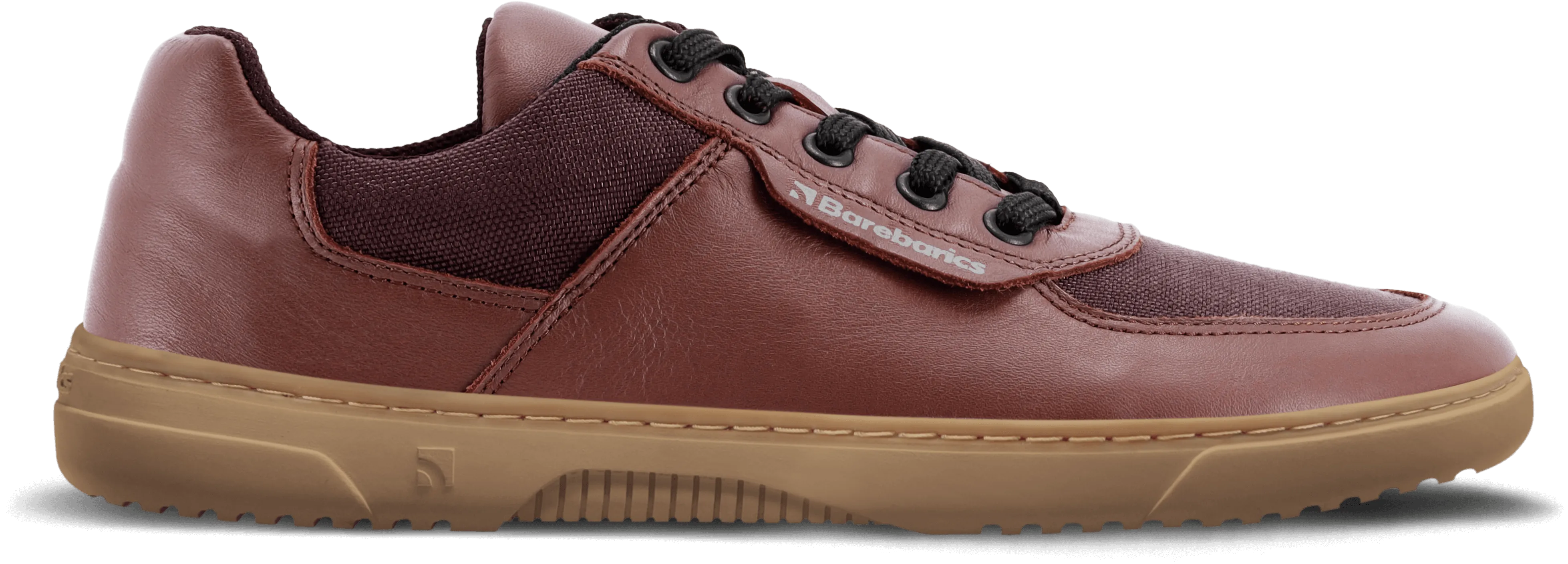 Barefoot Sneakers Barebarics Bravo - Maroon Brown