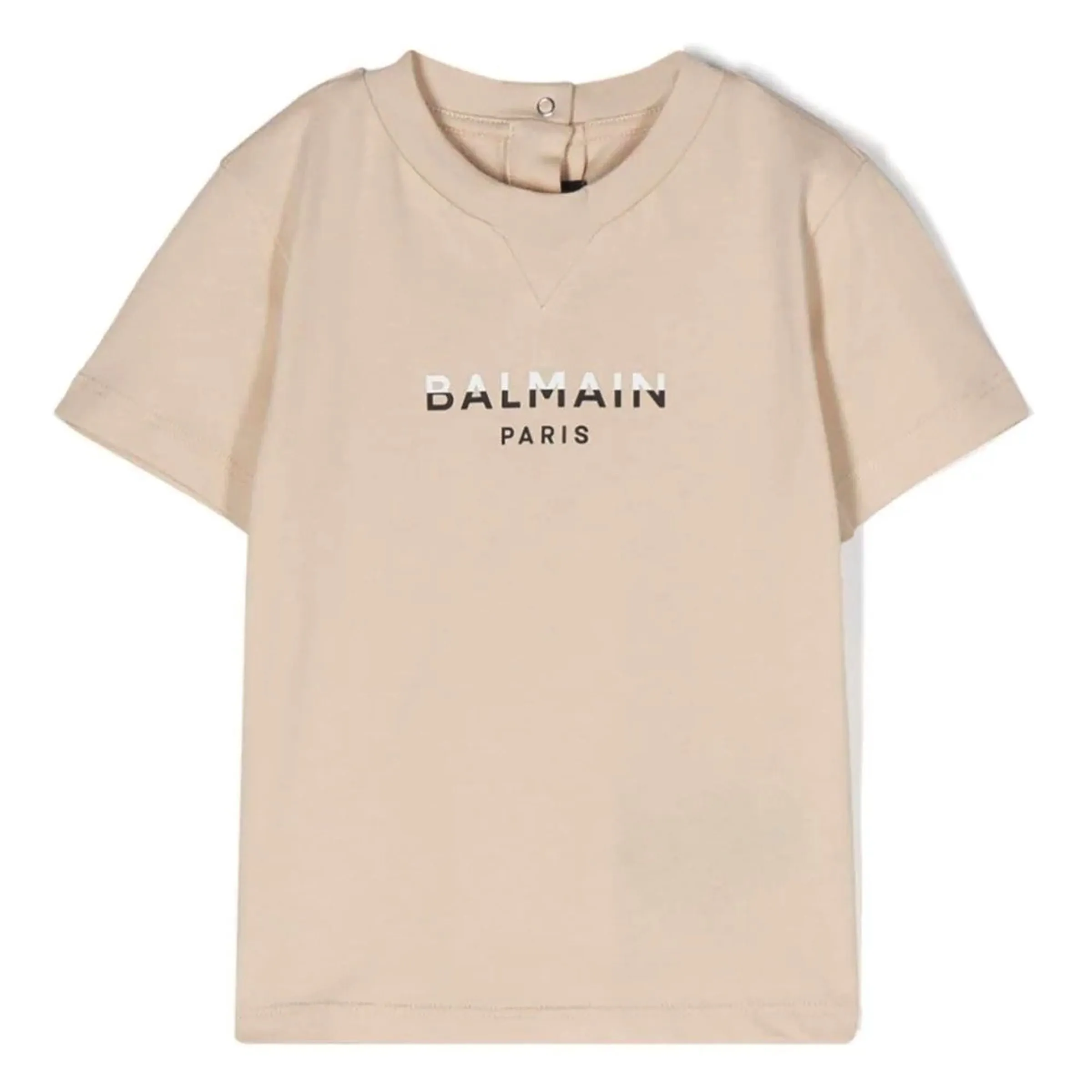 Beige Logo T-Shirt