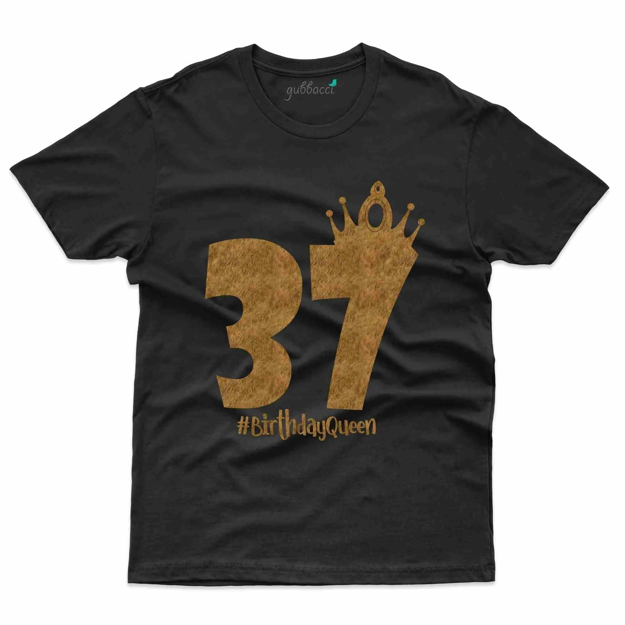 #Birthday Queen T-Shirt - 37th Birthday T-Shirt Collection