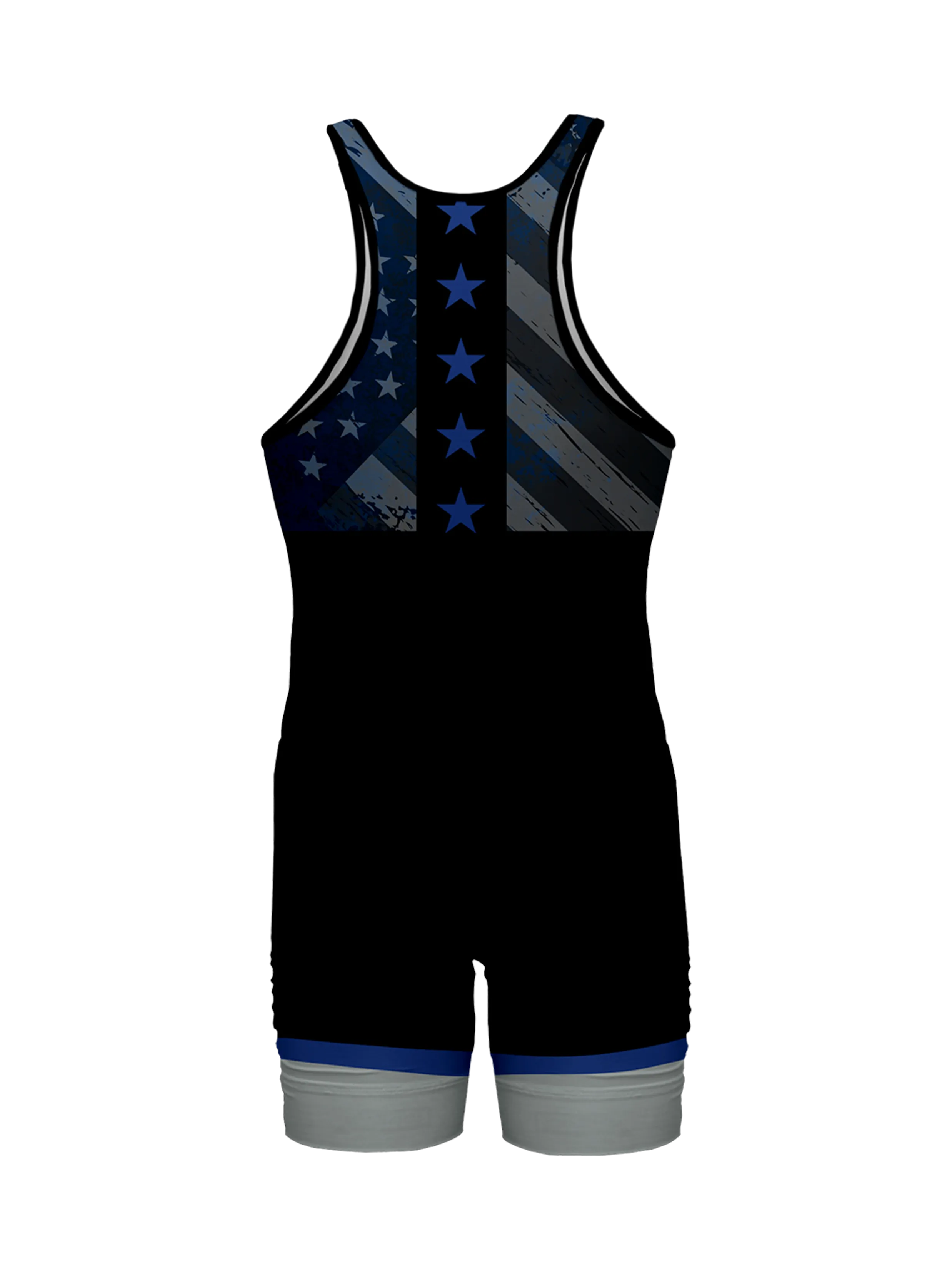 Blue Flag Wrestling Singlet