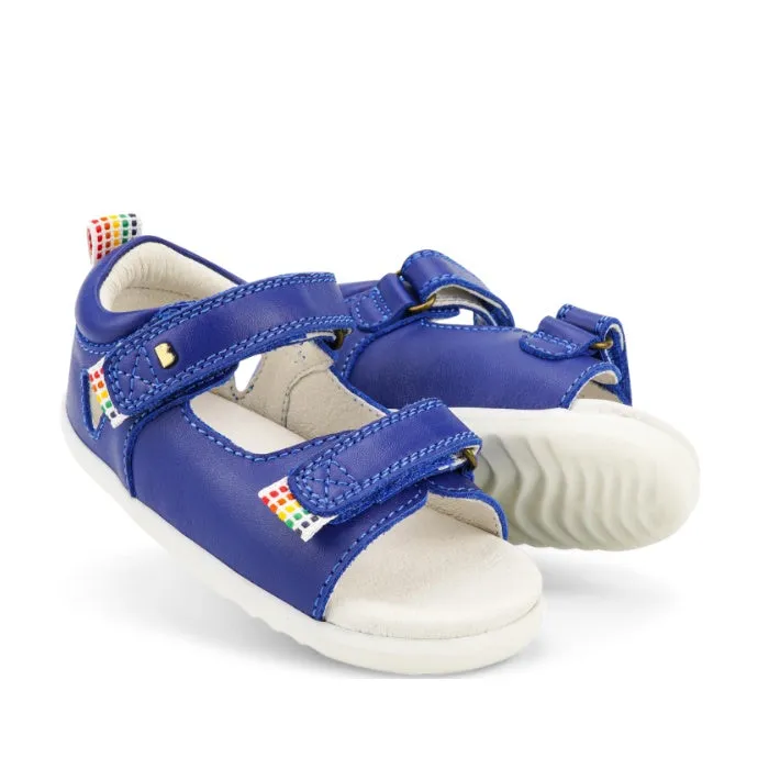 Bobux Step Up First Walking Sandal Rise - Blueberry