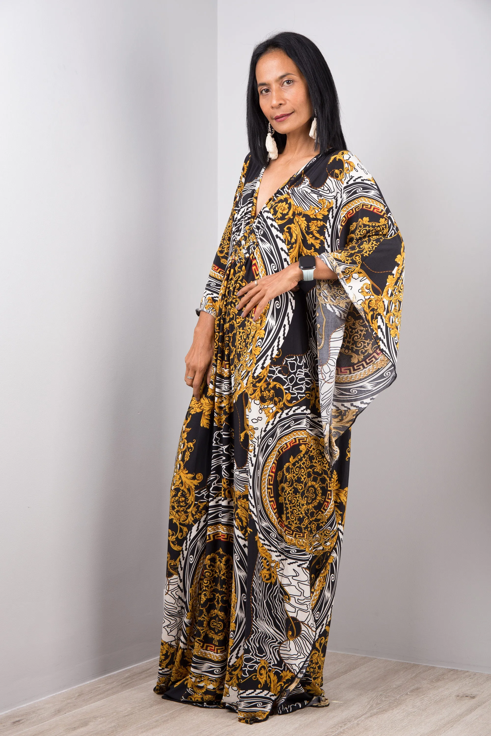 Boho Kaftan Frock Dress