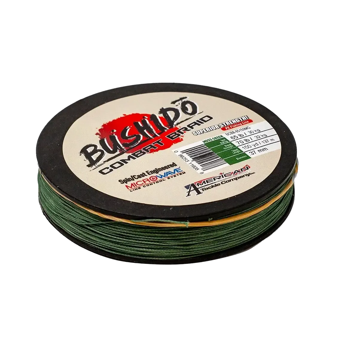 Bushido Combat Braid Fishing Line - 8-Strand