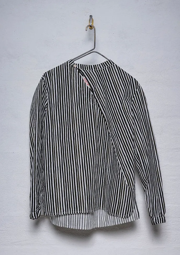 Calipso Shirt - Olive Stripe