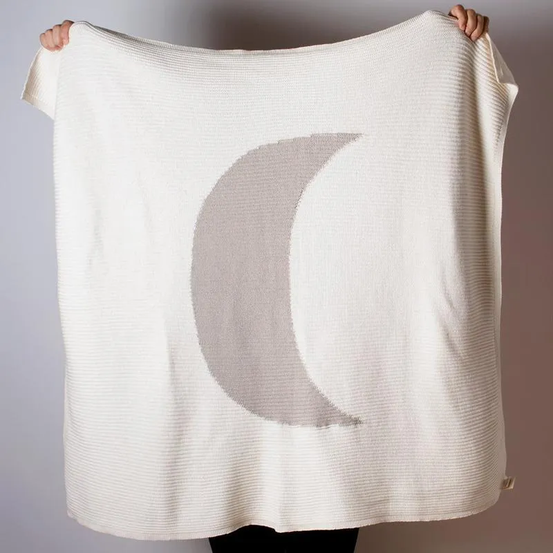 Cotton Baby Blanket - Moon