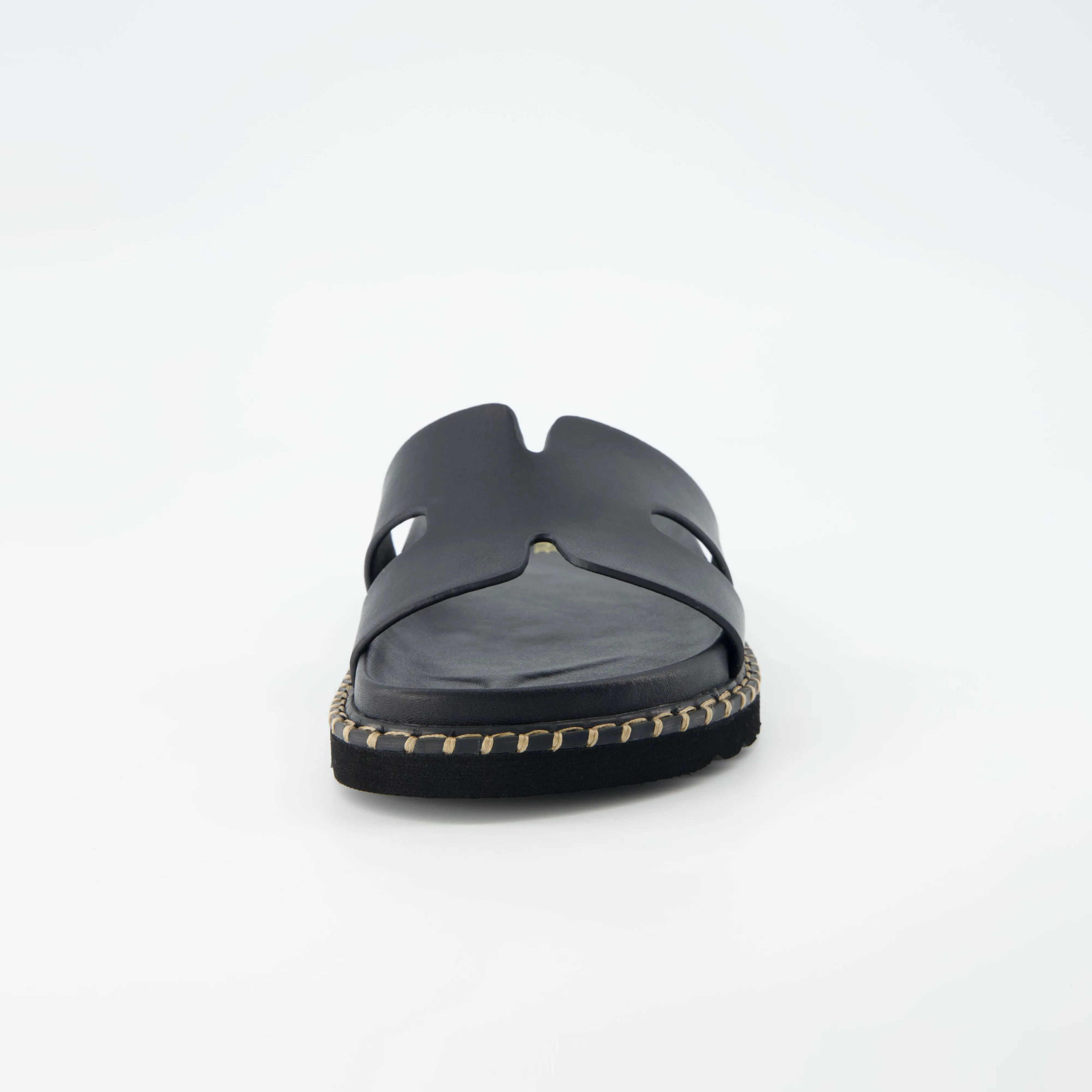 Crisp Footbed Slide Sandal