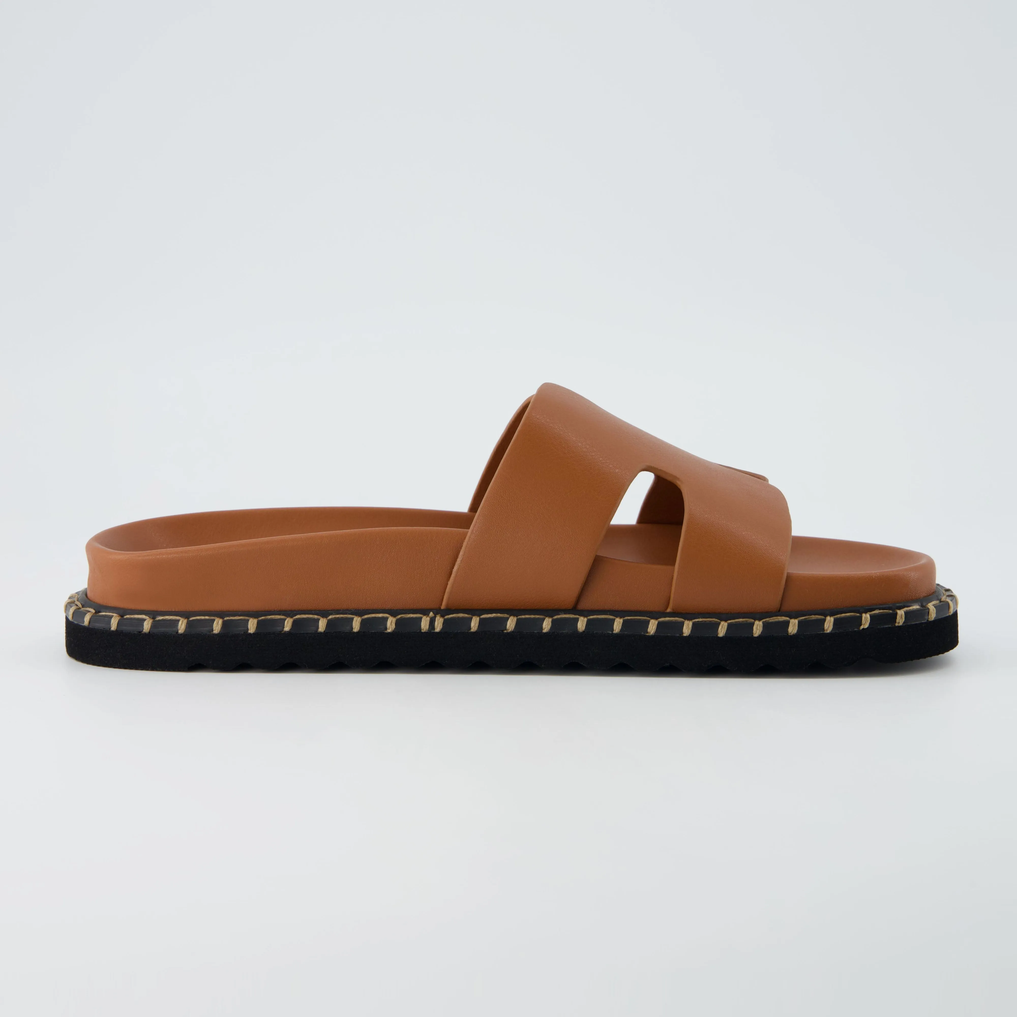 Crisp Footbed Slide Sandal