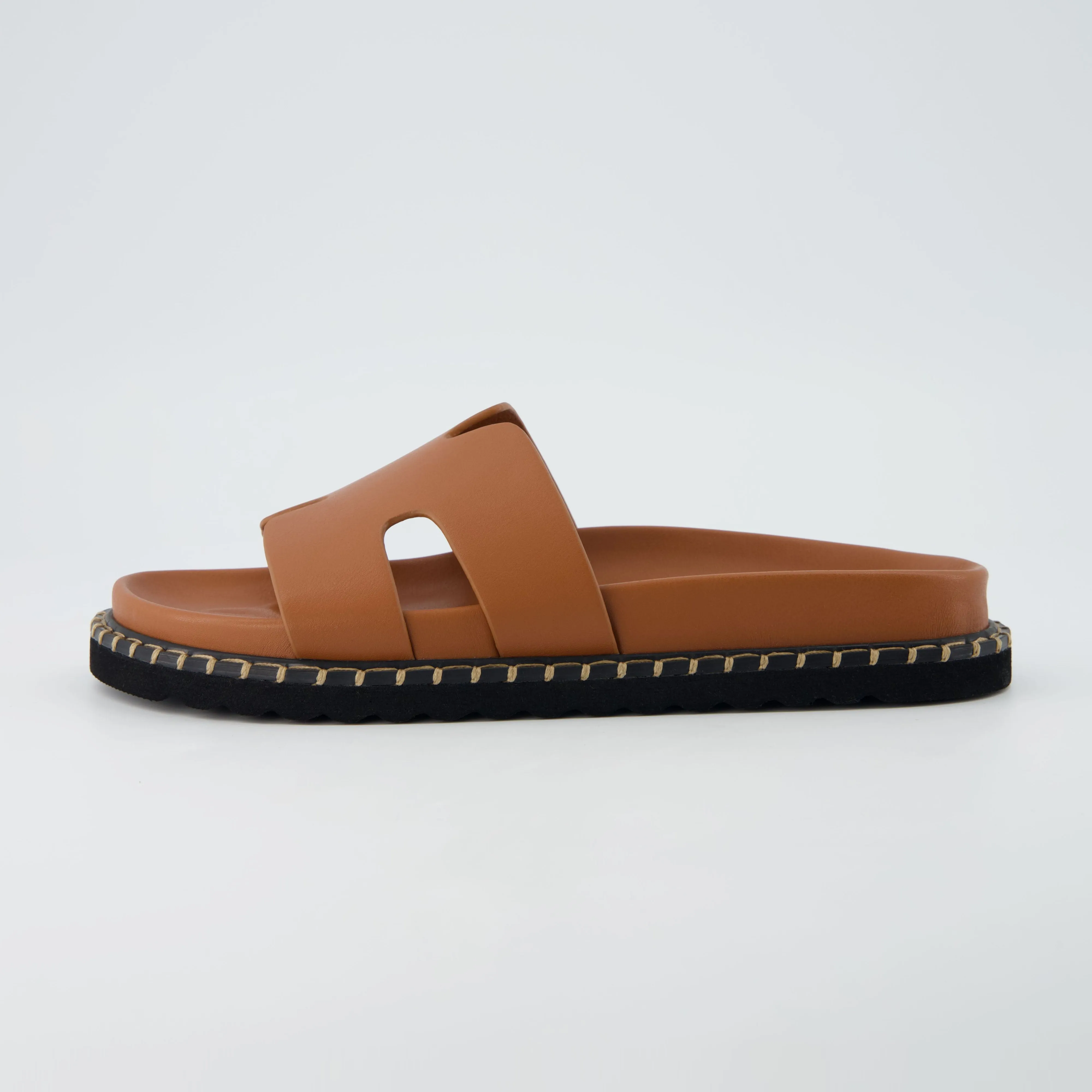 Crisp Footbed Slide Sandal