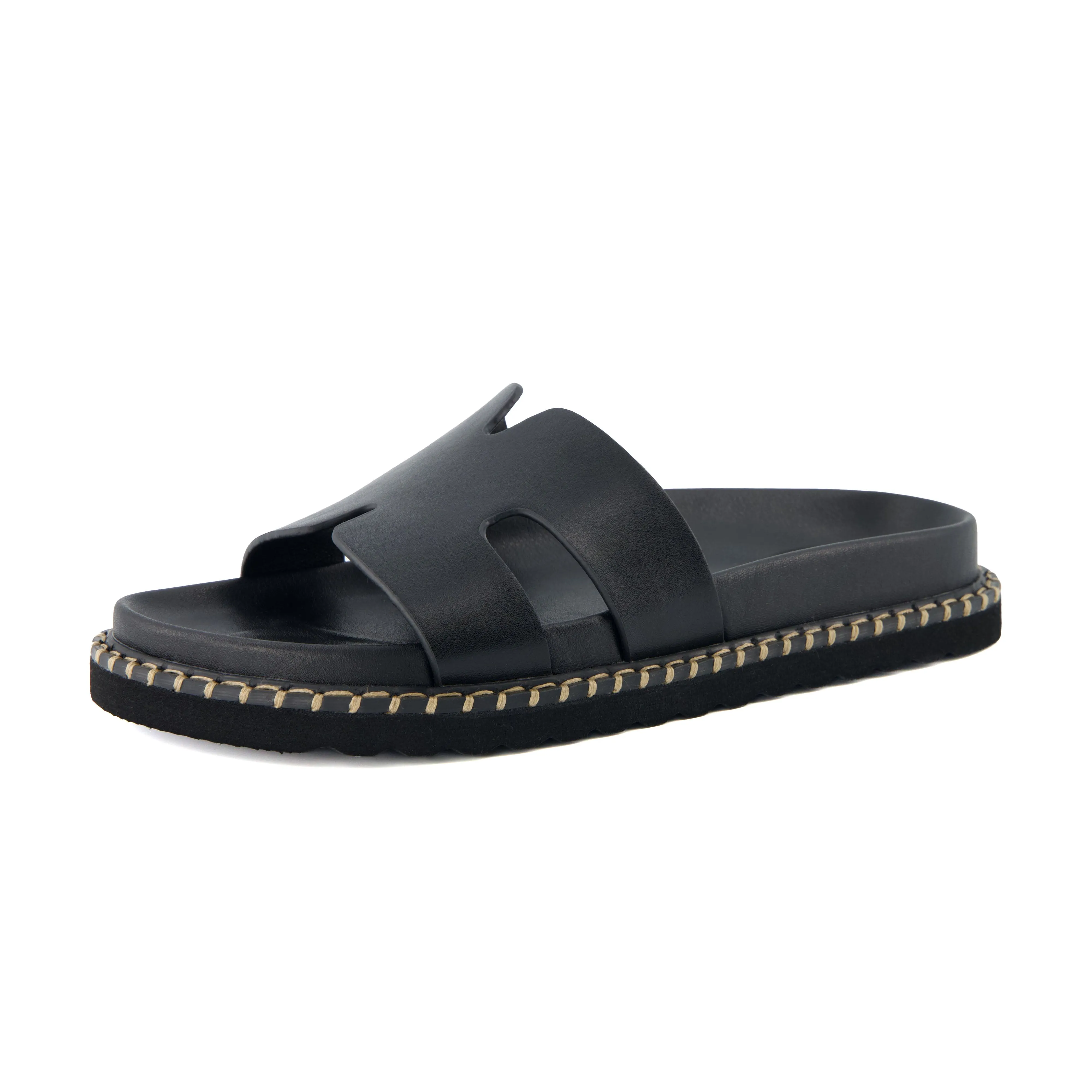 Crisp Footbed Slide Sandal