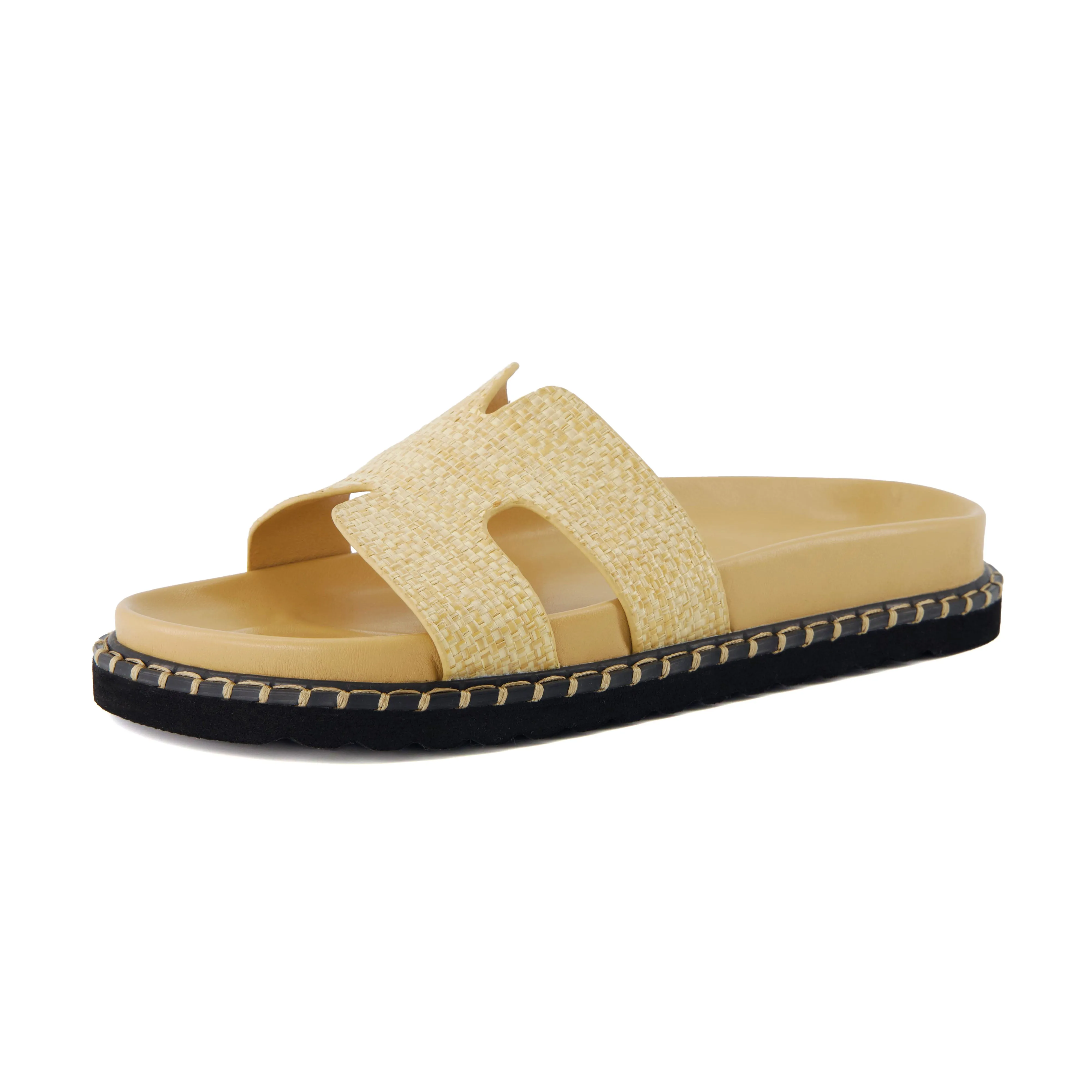 Crisp Footbed Slide Sandal