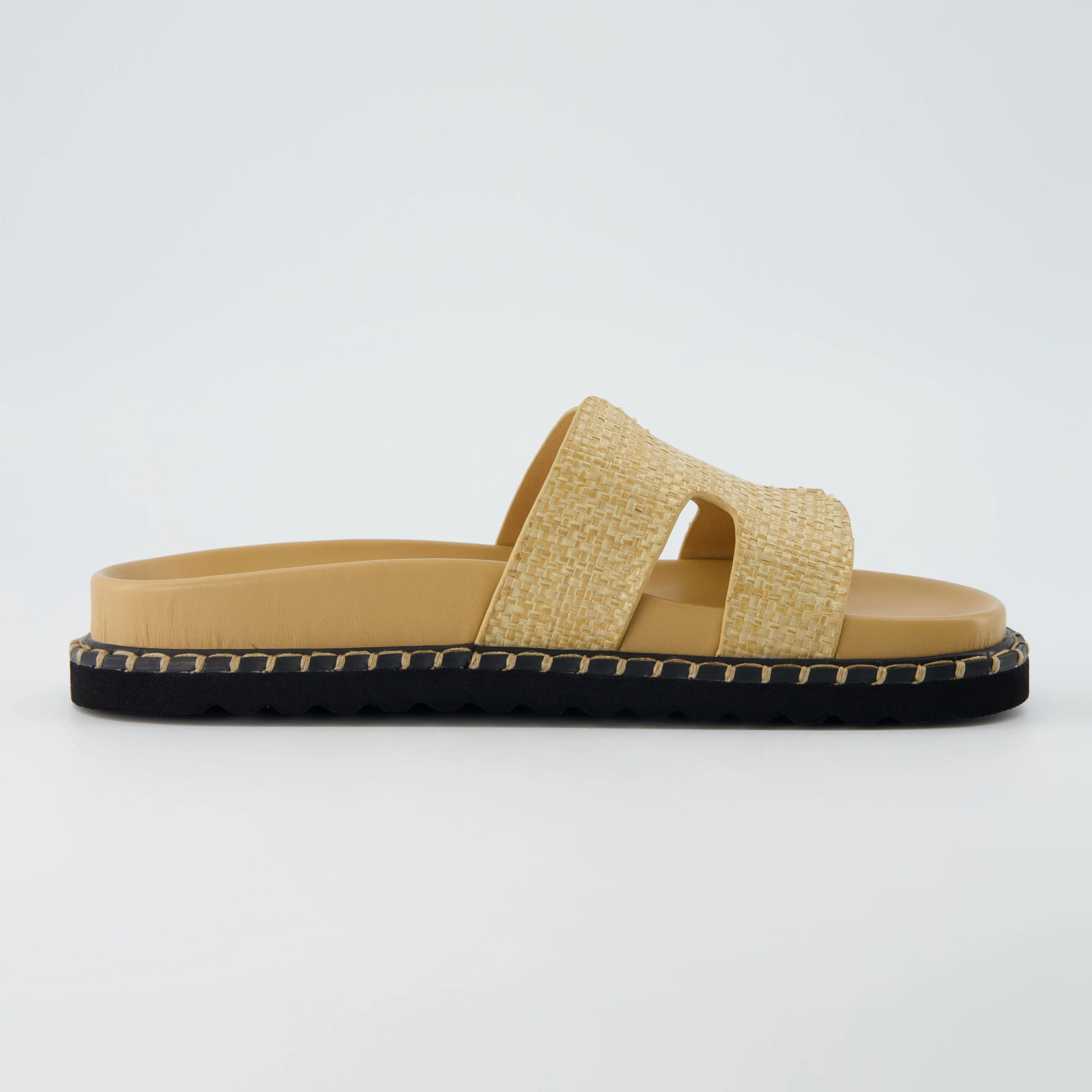 Crisp Footbed Slide Sandal