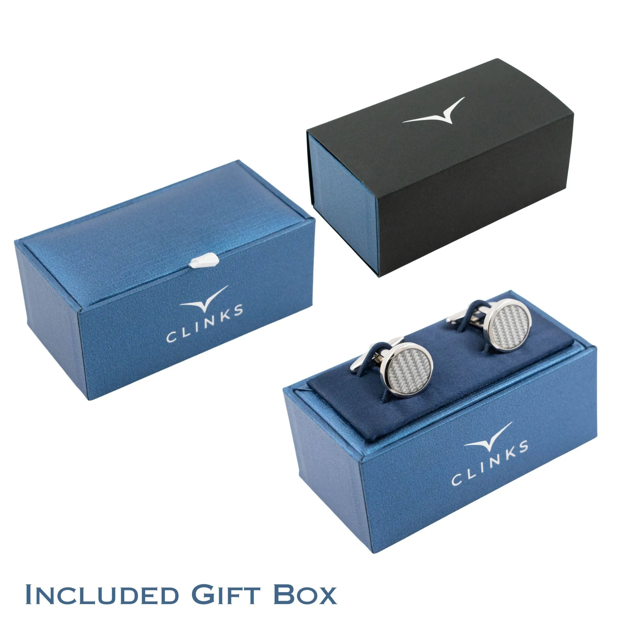 Crystal Circles Cufflinks