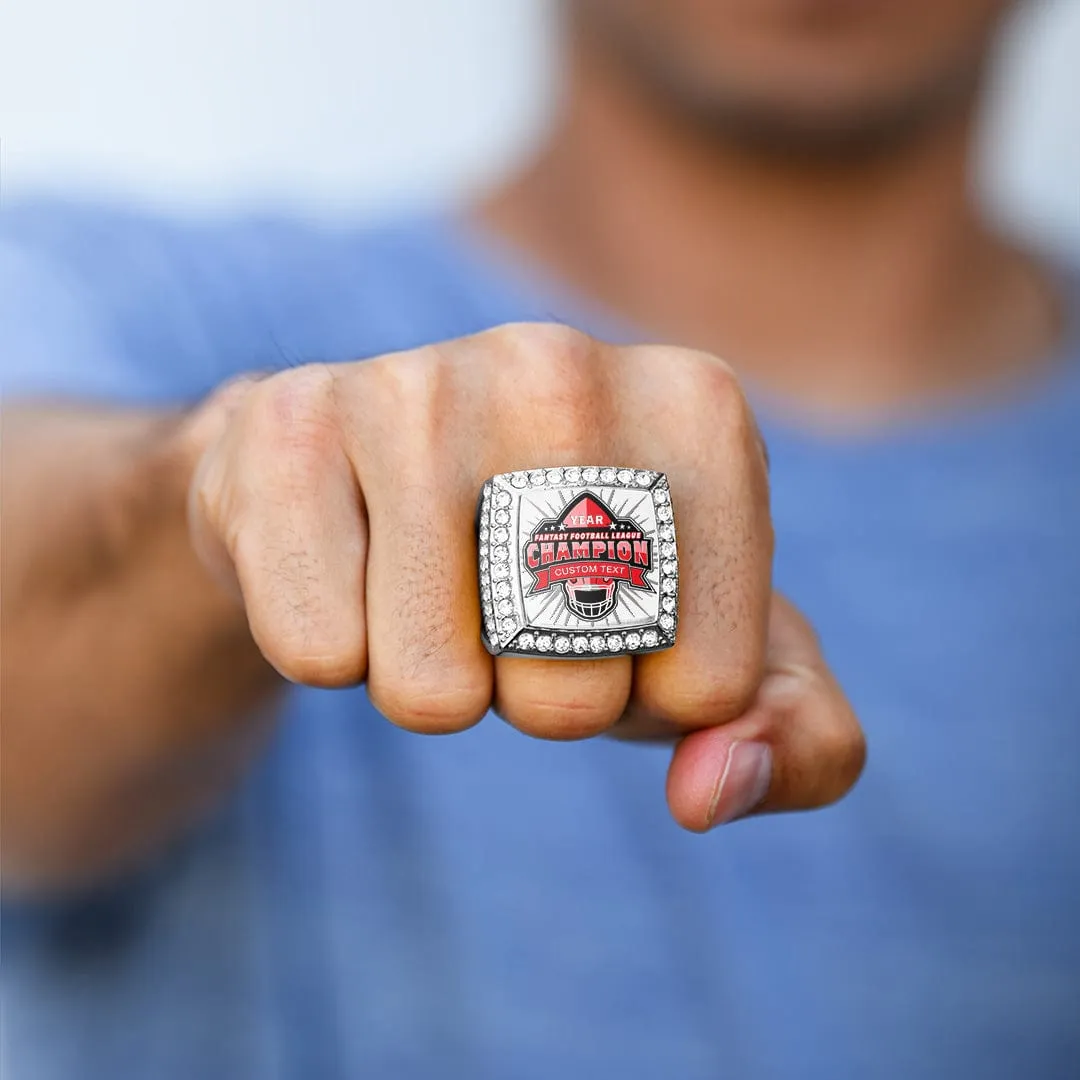 Custom Fantasy Football Championship Ring