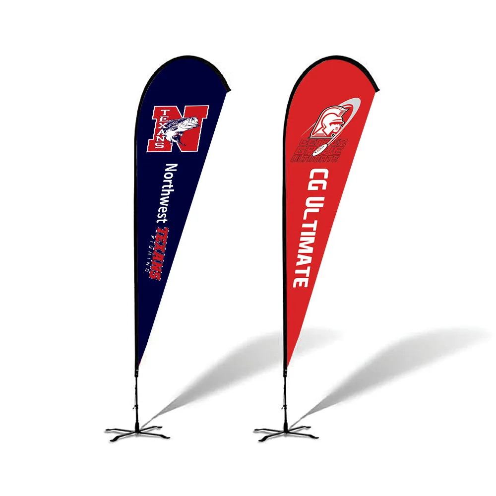 Custom Teardrop Flag 8FT (one Flag）