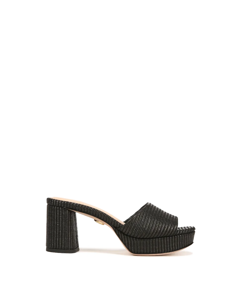 Dali Raffia Platform Sandal