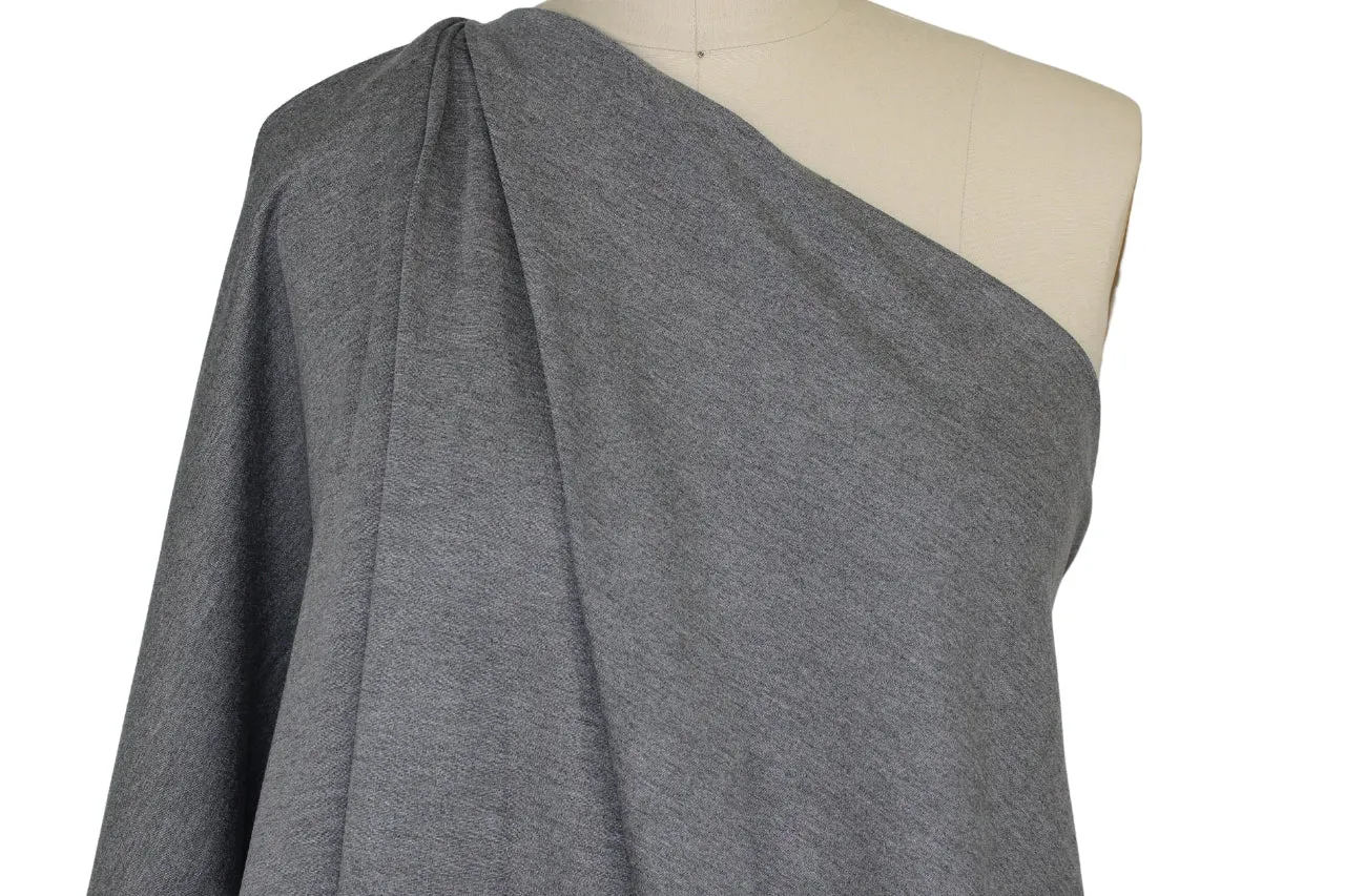 Designer Rayon Double Knit - Heathered Gray