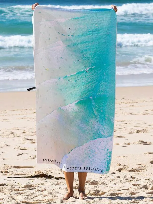 Destination Towels - Byron Bay Lineup sand free beach towel