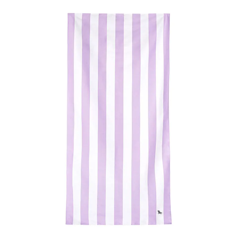 Dock & Bay Beach Towel Cabana Light Collection L 100% Recycled Lombok Lilac