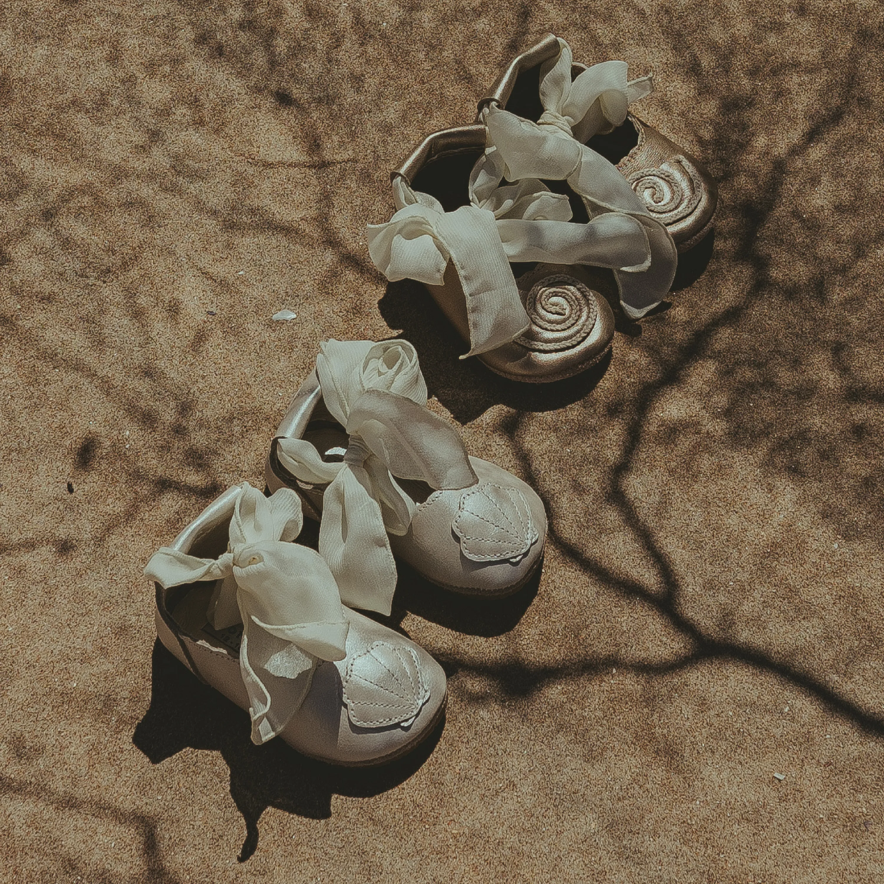 Donsje Alice | Scallop Baby Shoes