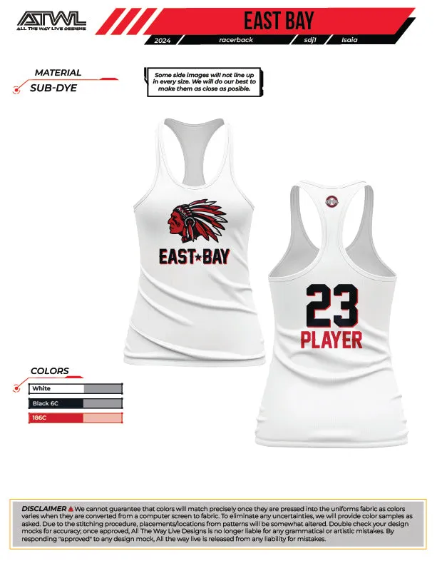 East Bay Women's Sub Dye Racerback