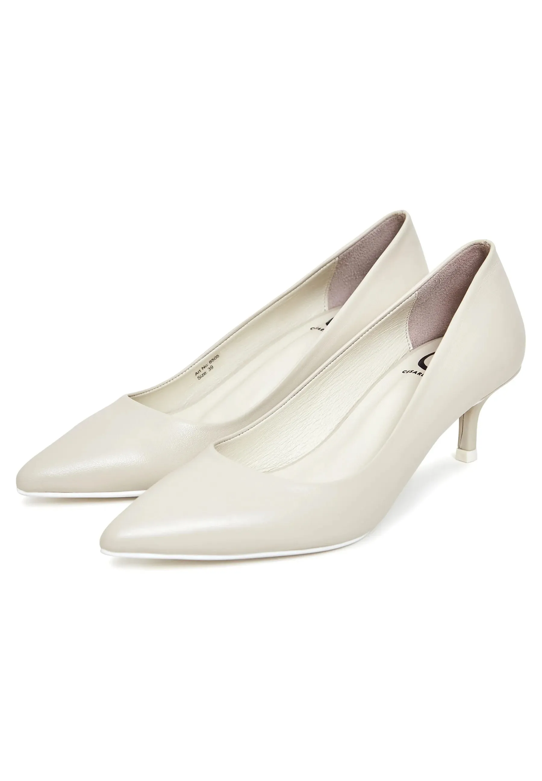 Elegant Luxe Pumps - Off White