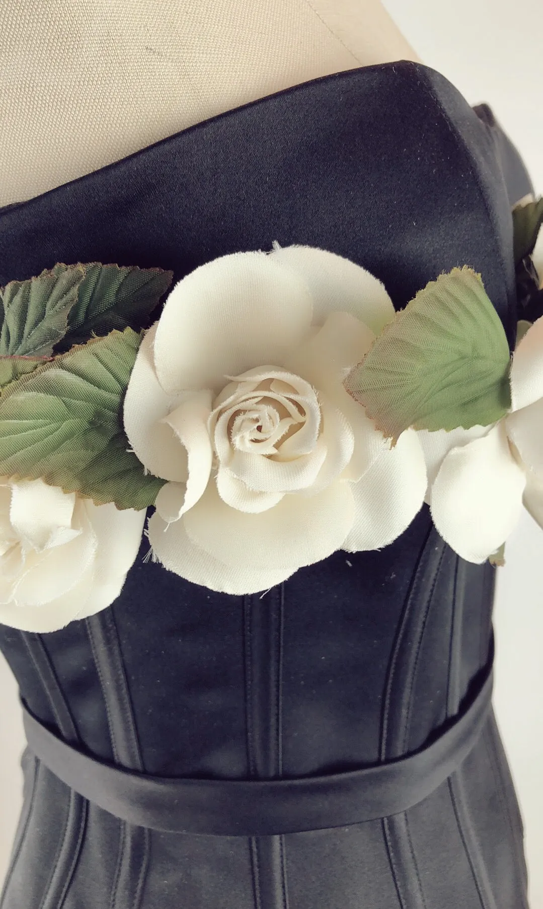 Elizabeth Kennedy Corset Top With Flowers