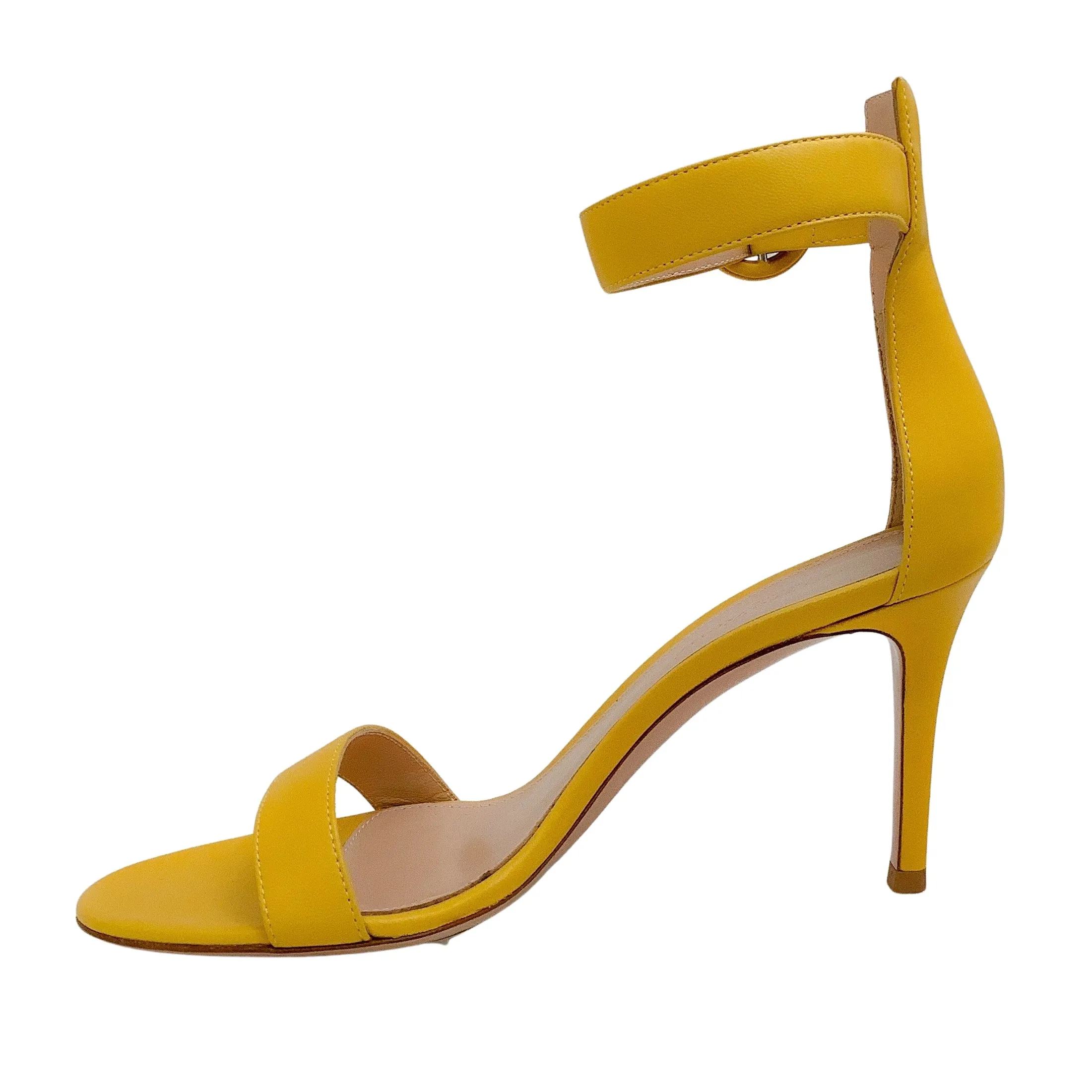 Gianvito Rossi Mimosa Leather Portofino 85 Sandals