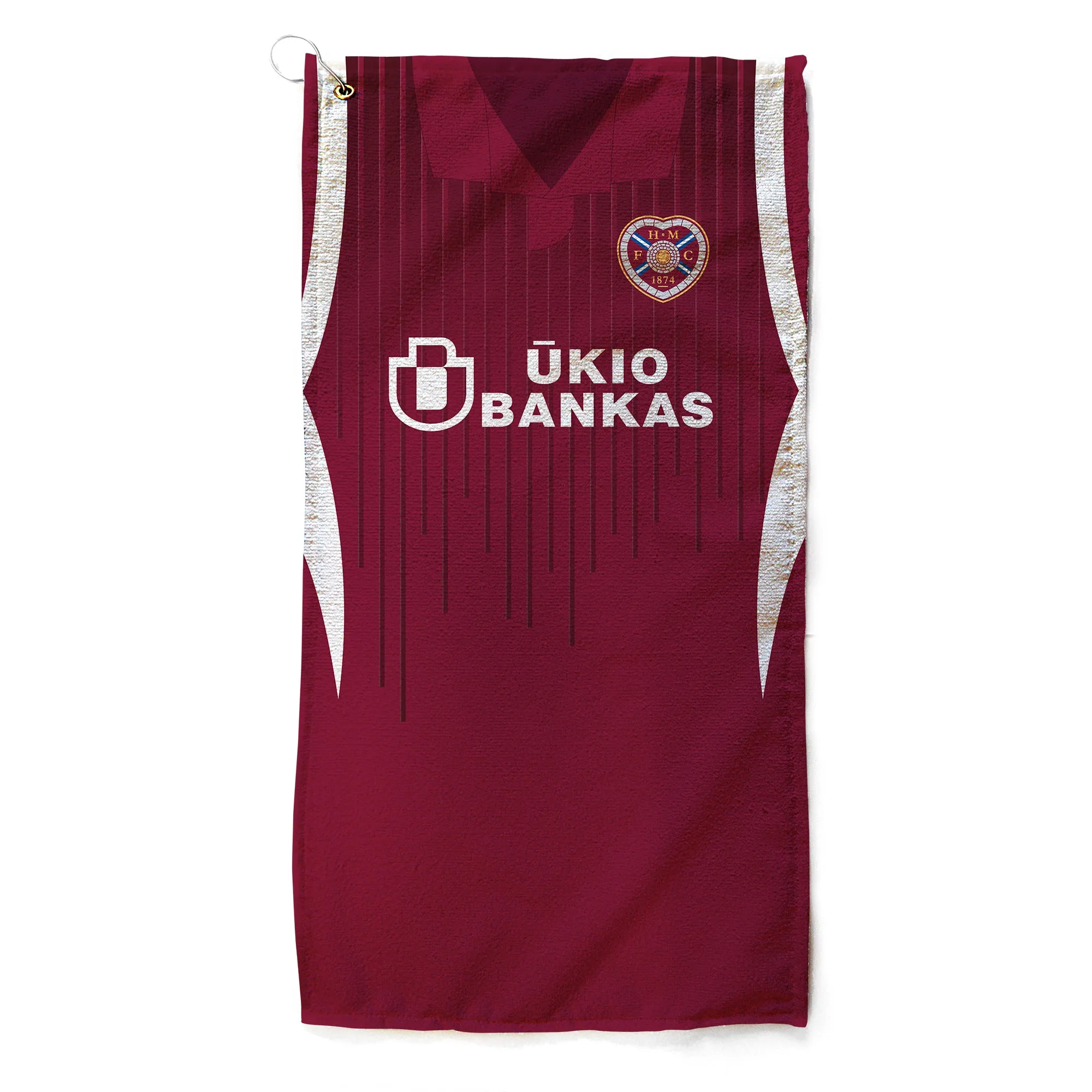 Hearts 09-10 Home Golf Towel